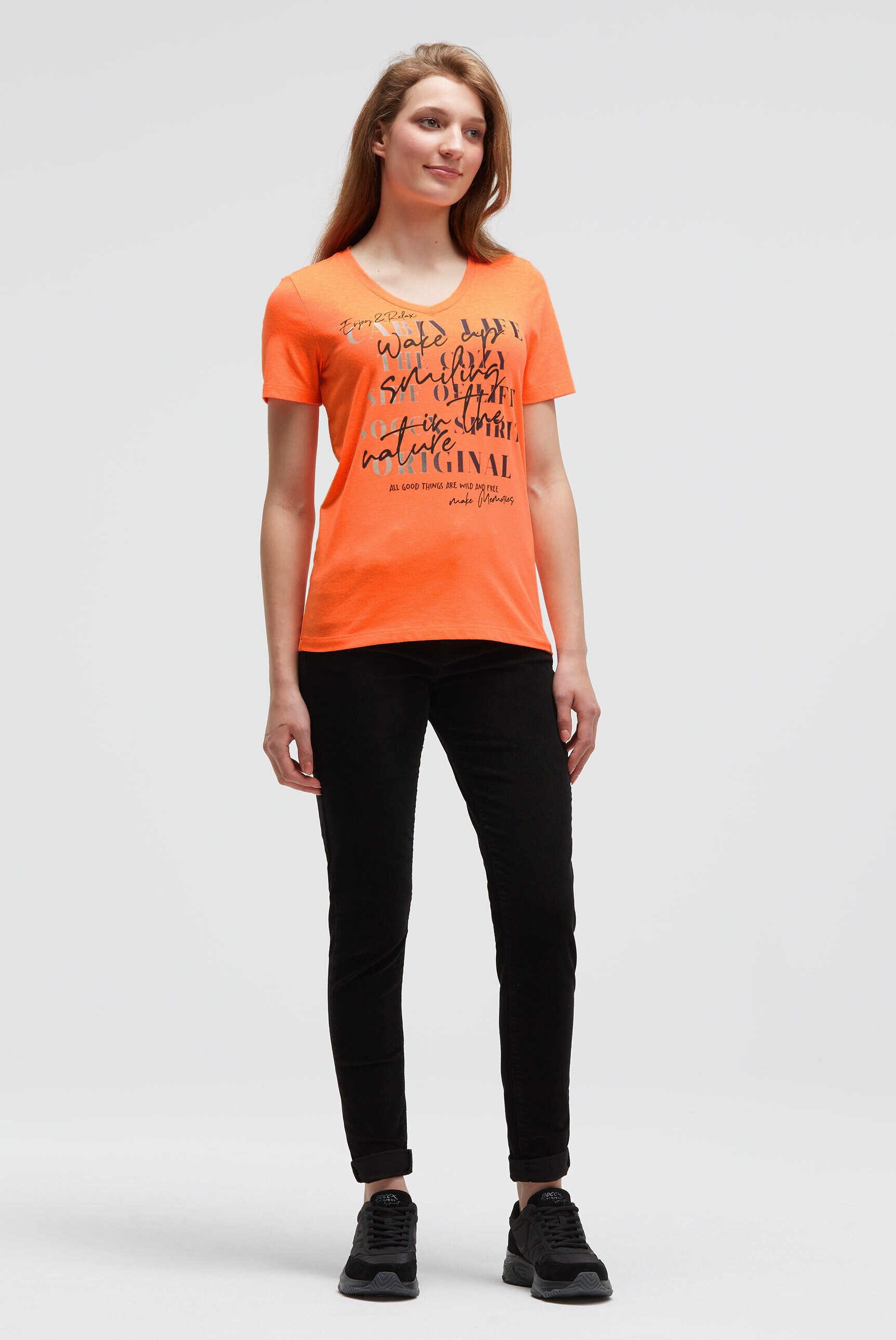 Thumbnail - SOCCX V-Shirt, mit Baumwolle