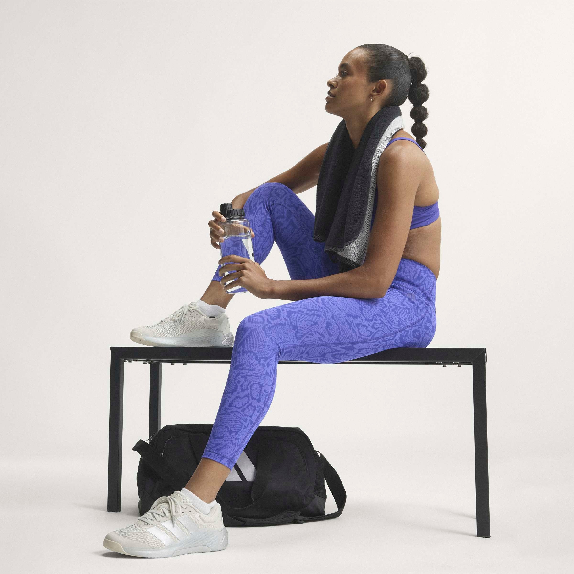adidas Performance Trainingstights »OPTIME PRIMELIFT 7/8-LEGGINGS, SCHLANGENPRINT«