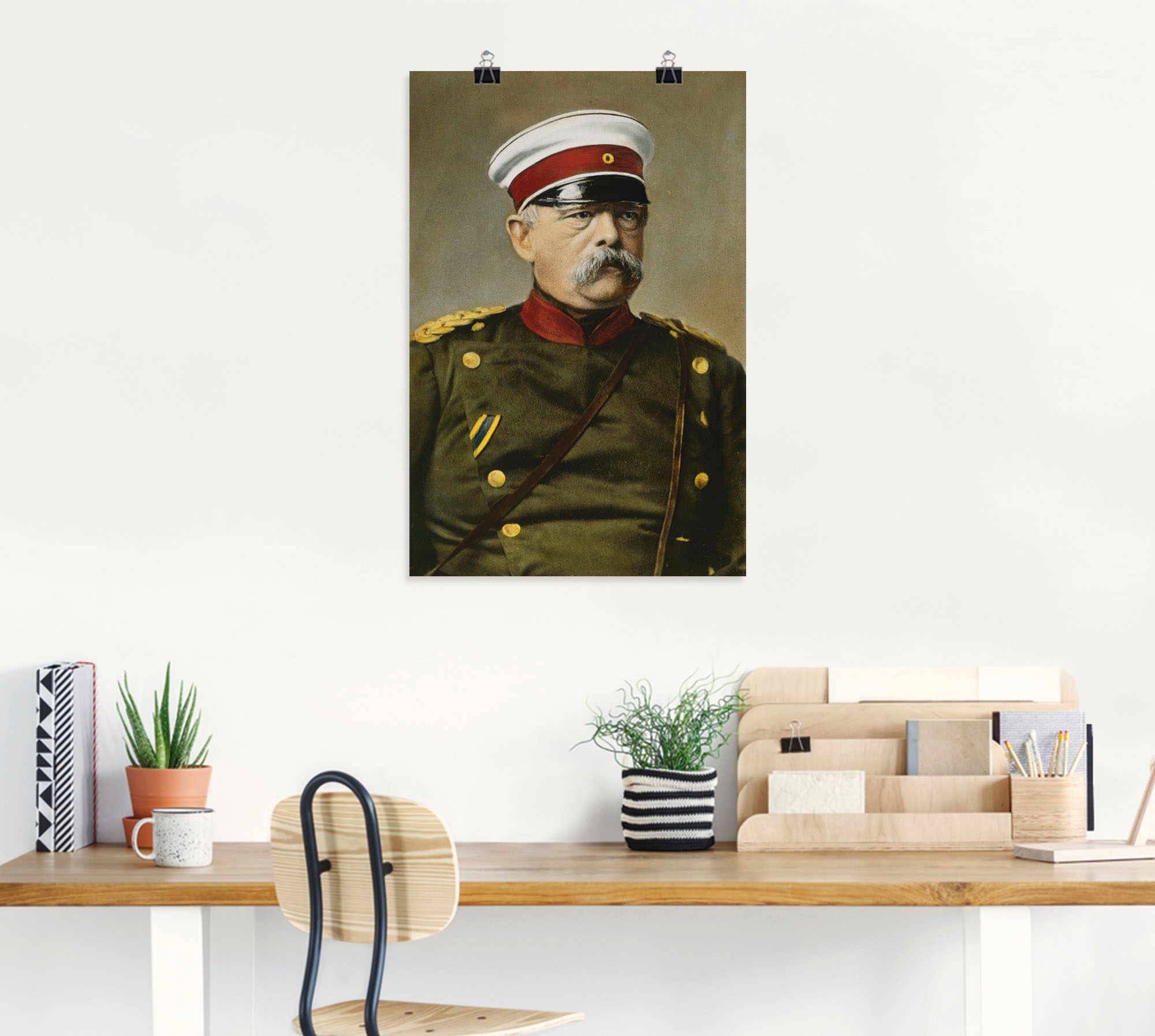 Artland Wandbild "Otto von Bismarck" Menschen 1 Stk. tlg. als Leinwandbild, günstig online kaufen