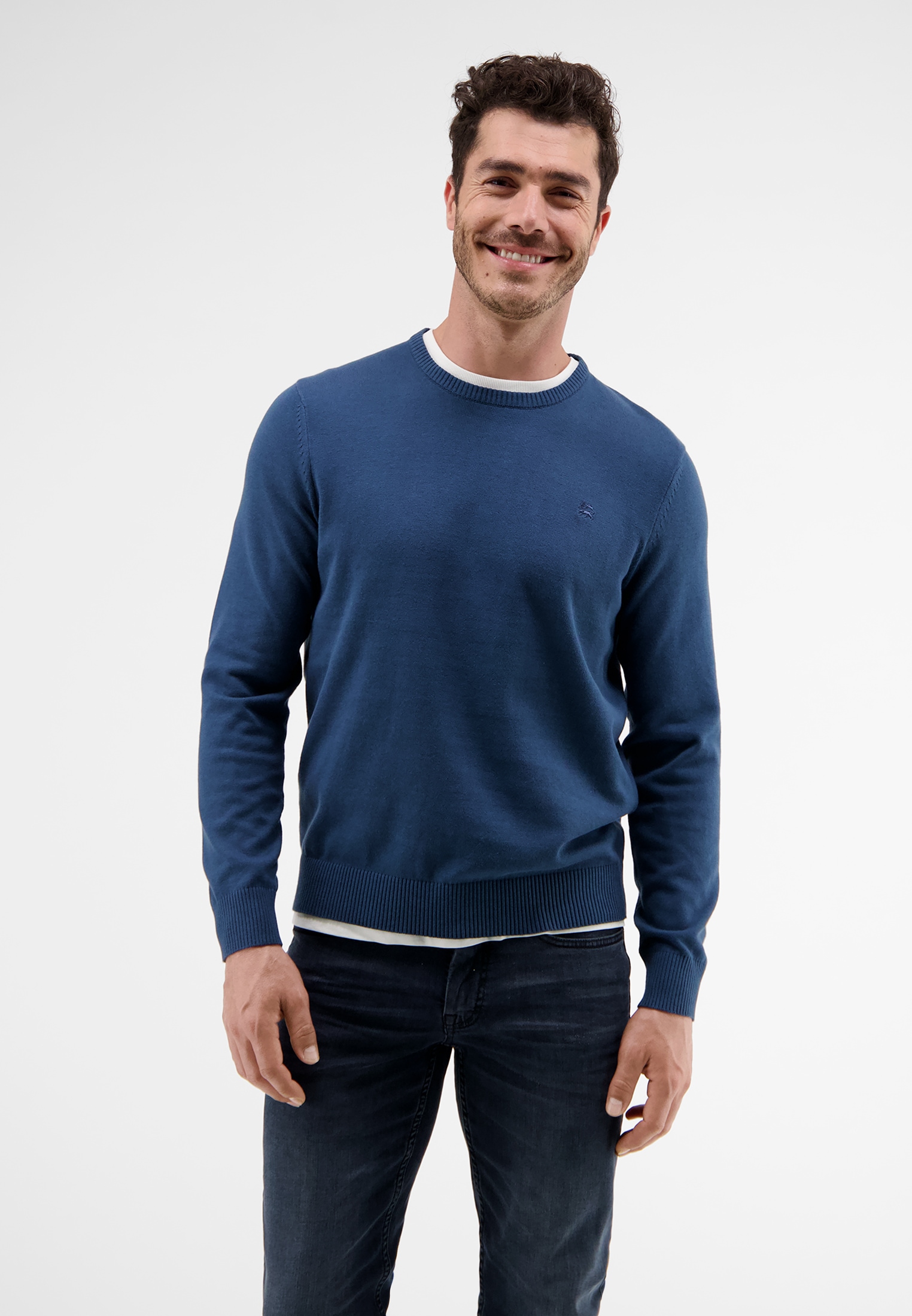 LERROS Strickpullover "LERROS Basic Strickpullover"