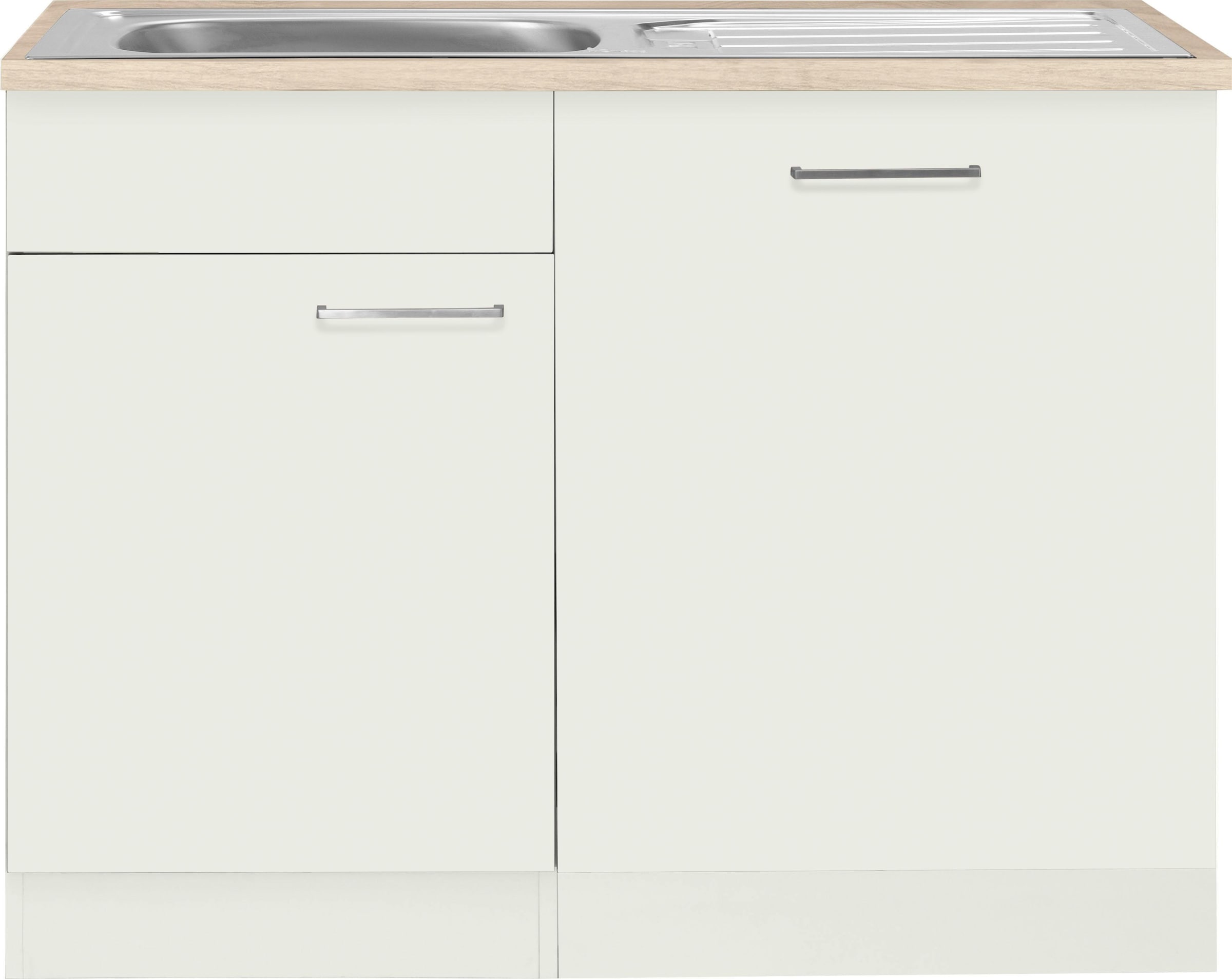 wiho Küchen 110 inkl. cm, Tür/Sockel bestellen Geschirrspüler | BAUR Spülenschrank für Breite »Zell«