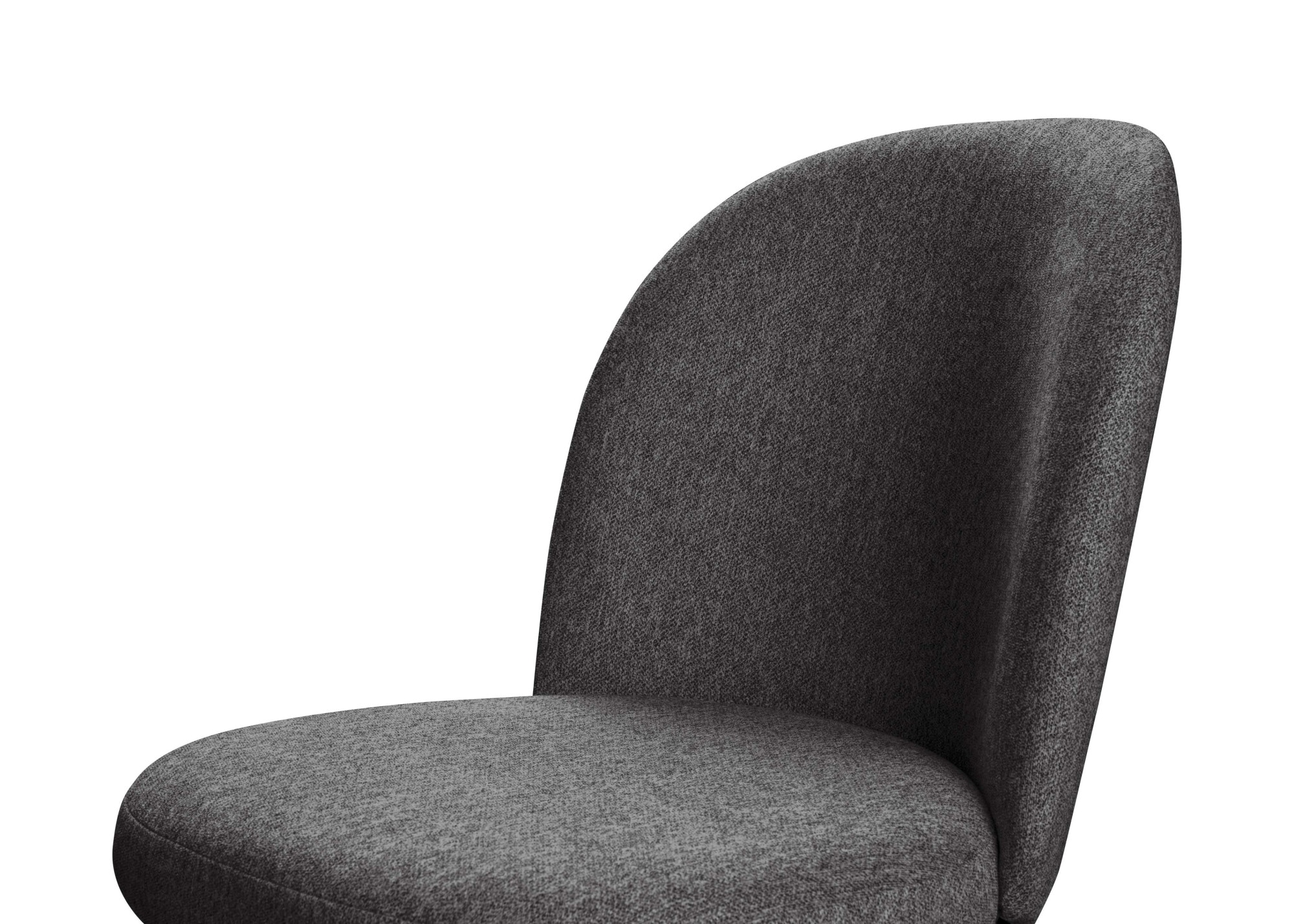 Home affaire 4-Fußstuhl »Aretha Esszimmerstuhl, Wohnstuhl, Polsterstuhl, Essstuhl«, (Set), 2 St., Microfaser, schwarz lackiertes Gestell aus massivem Buchenholz, gepolstertert