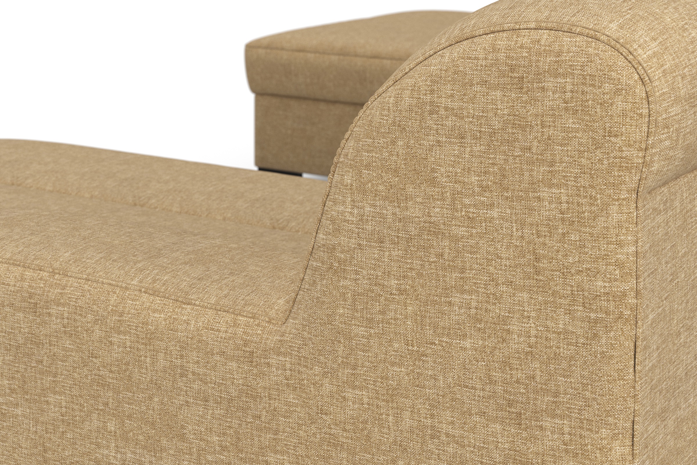 INOSIGN Wohnlandschaft »Balme, moderne Formensprache, zeitloses Design, U-Form« Inkl. Zierkissen, wahlweise mit Bettfunktion