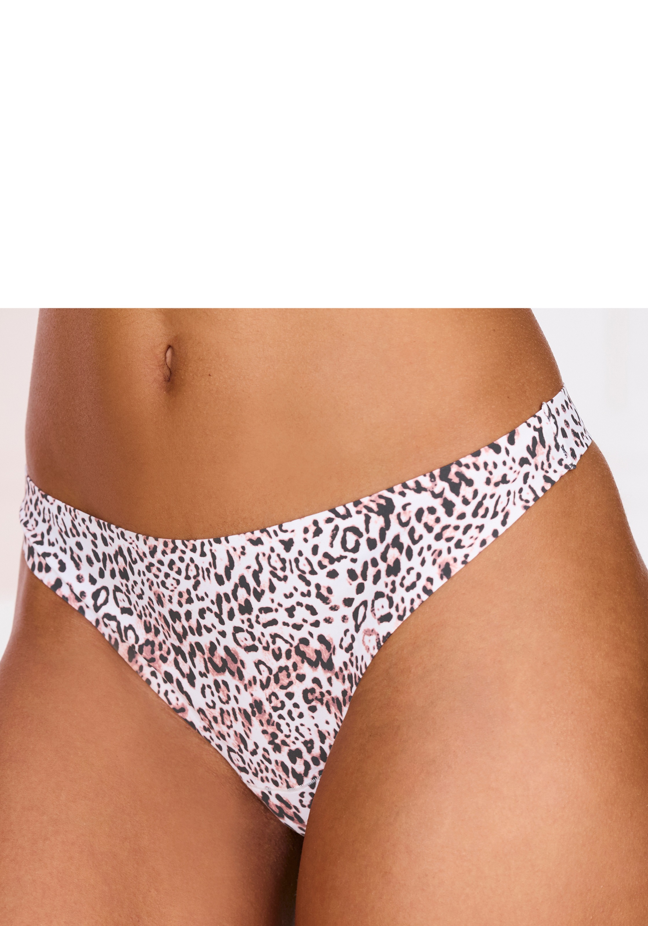 Nuance by Lascana String SEAMLESS, mit extraflachen, geklebten Kanten, nahezu unsichtbar