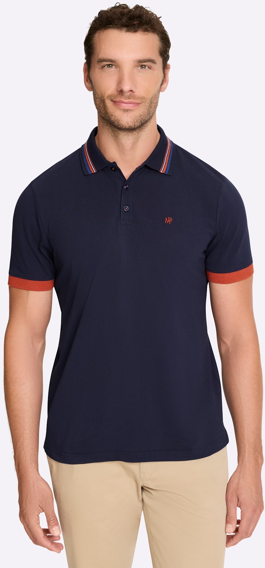 Marco Donati Kurzarmshirt »Kurzarm-Poloshirt« 1 tlg.