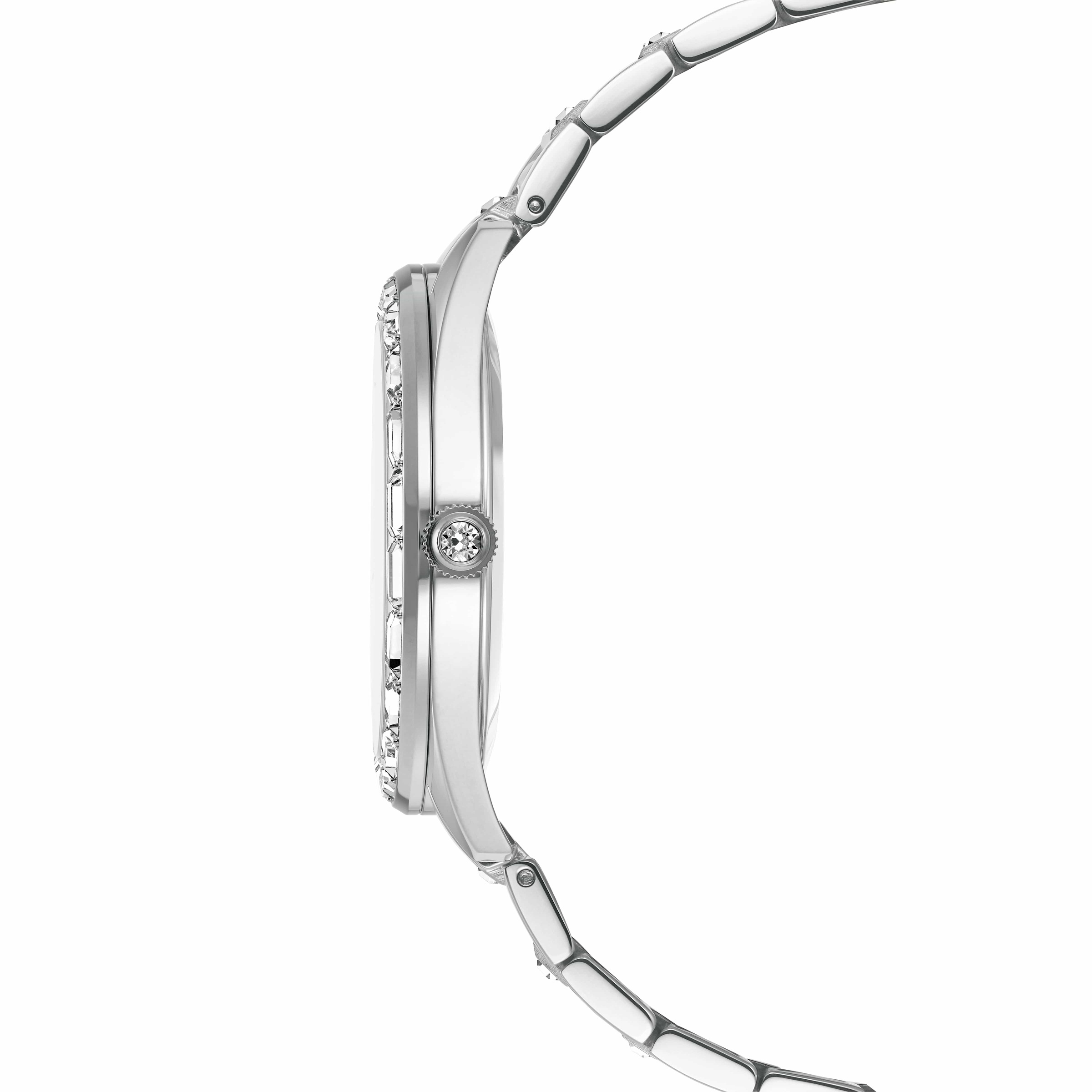 Swarovski Quarzuhr »MATRIX« Armbanduhr, Damenuhr, Swiss Made, Edelstahlarmband, analog