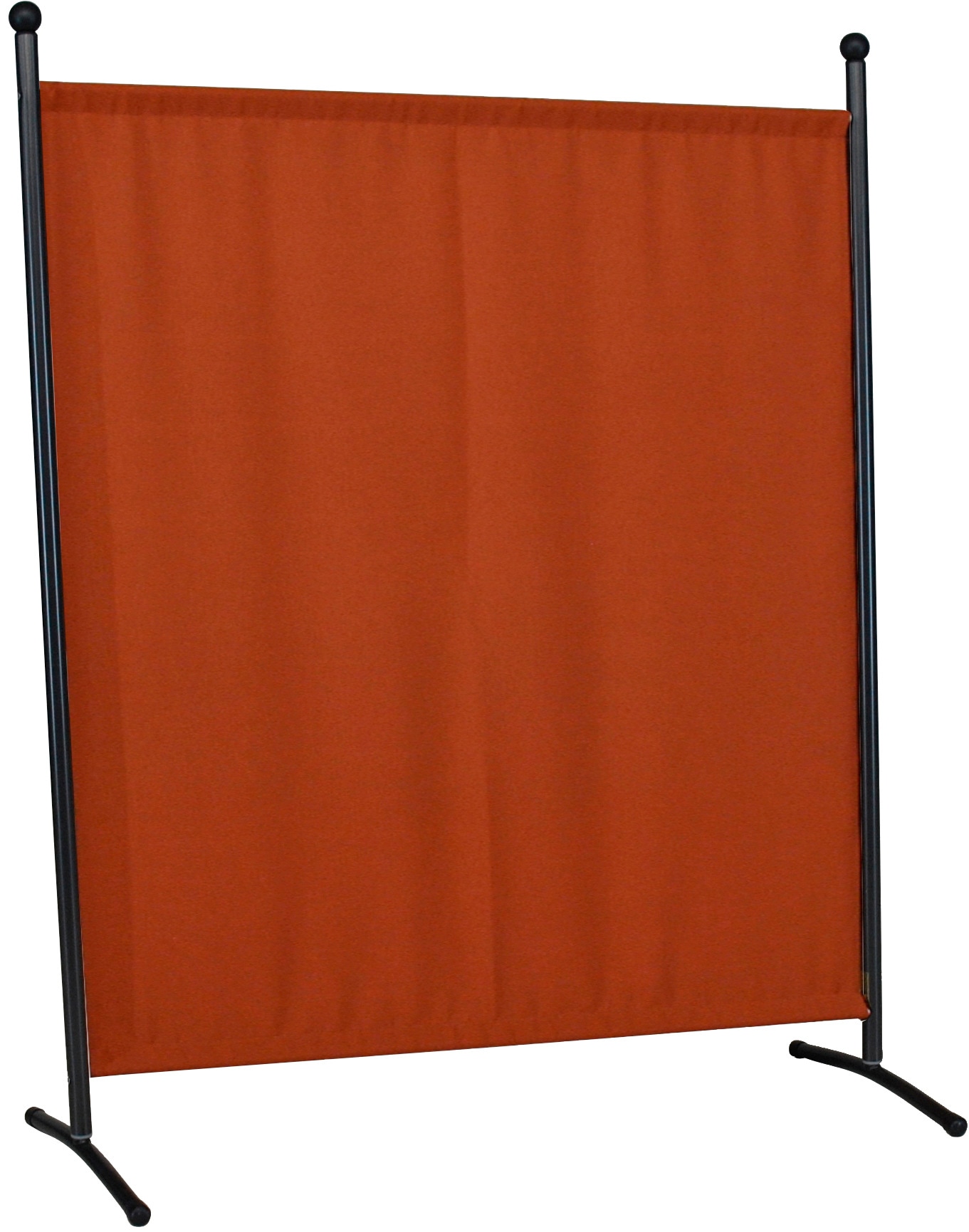 Stellwand "Groß", orange, B:178cm H:178cm, Acryl, Stahl, ANGERER FREIZEITMÖBEL, Stellwände, (B/H): ca. 178x178 cm