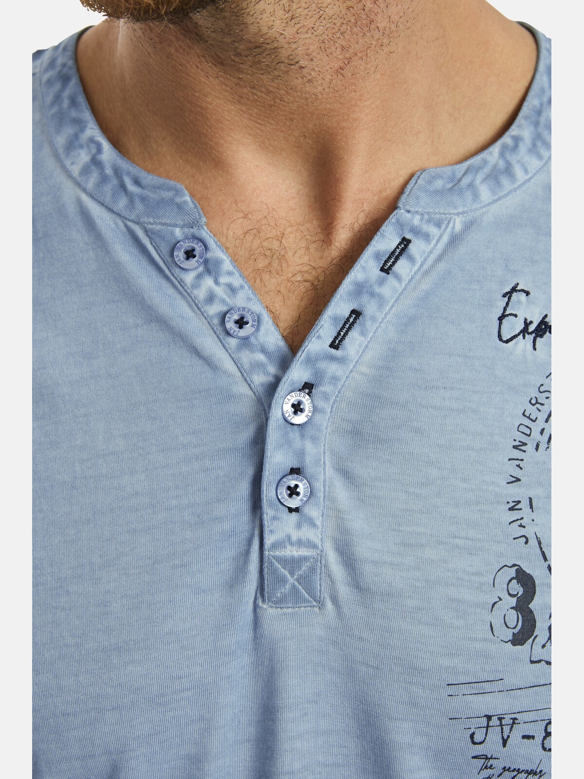 Jan Vanderstorm T-Shirt »T-Shirt GODBERT«