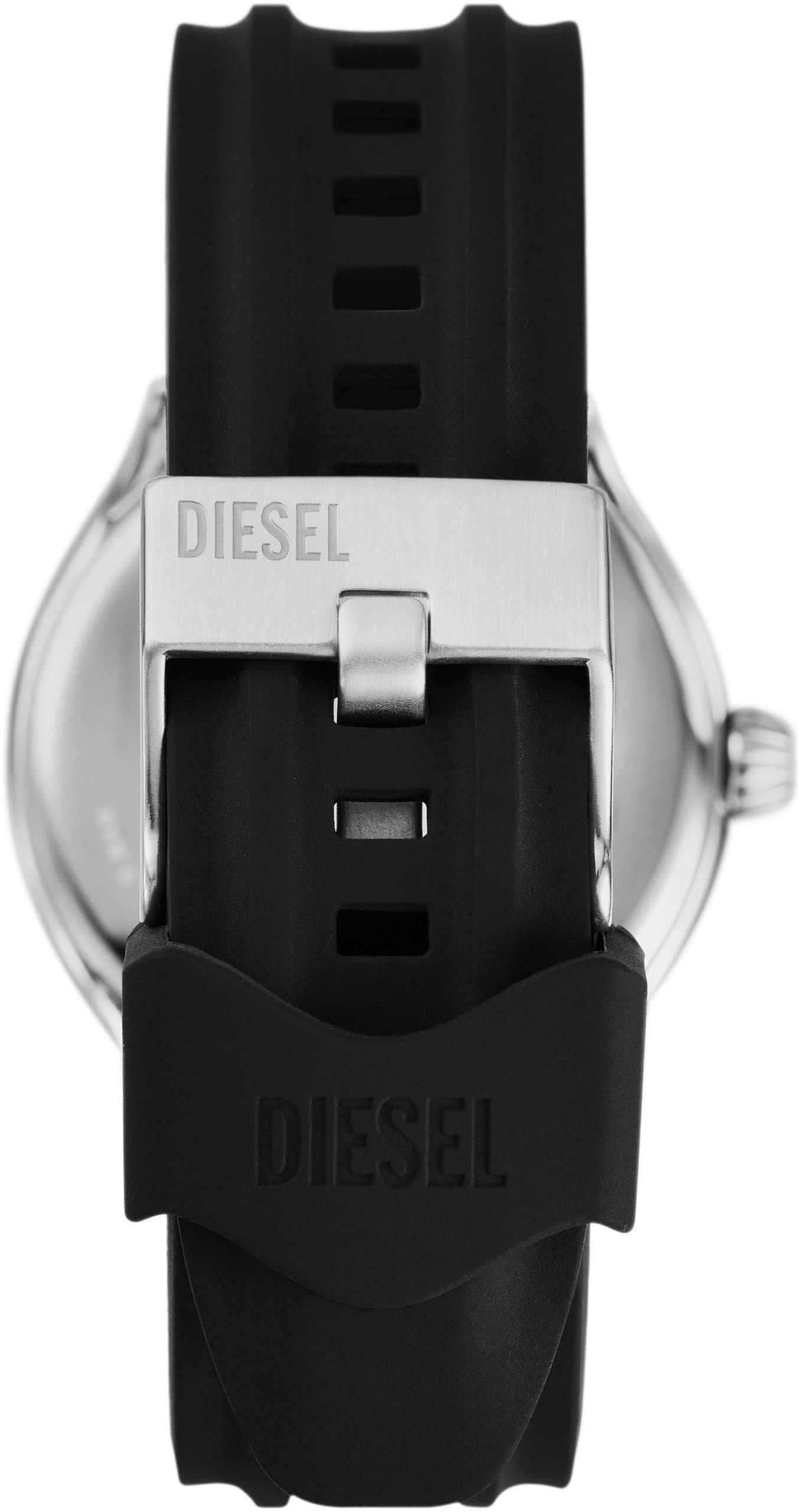 Diesel Quarzuhr »STREAMLINE«, Armbanduhr, Herrenuhr, Silikonarmband