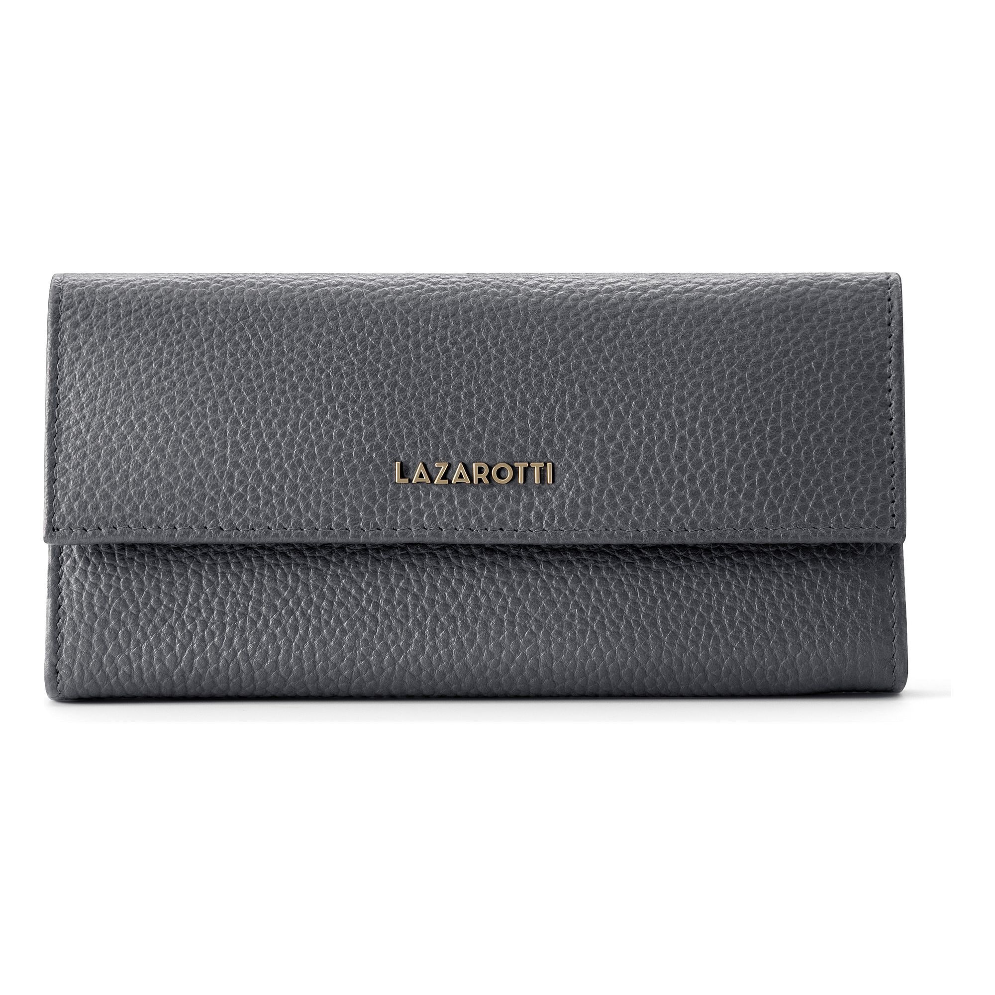 Lazarotti Geldbörse "Bologna Leather Geldbörse Leder 19 cm"