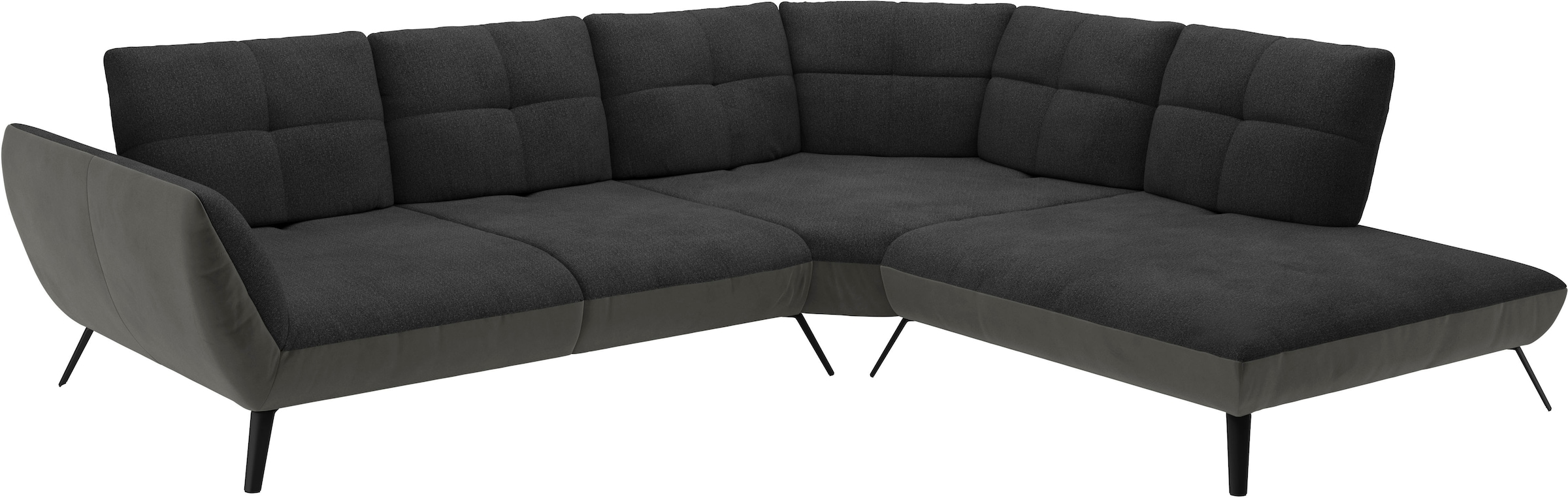 Places of Style Ecksofa »Mikado L-Form«, inkl. Sitztiefenverstellung und Armteilverstellung