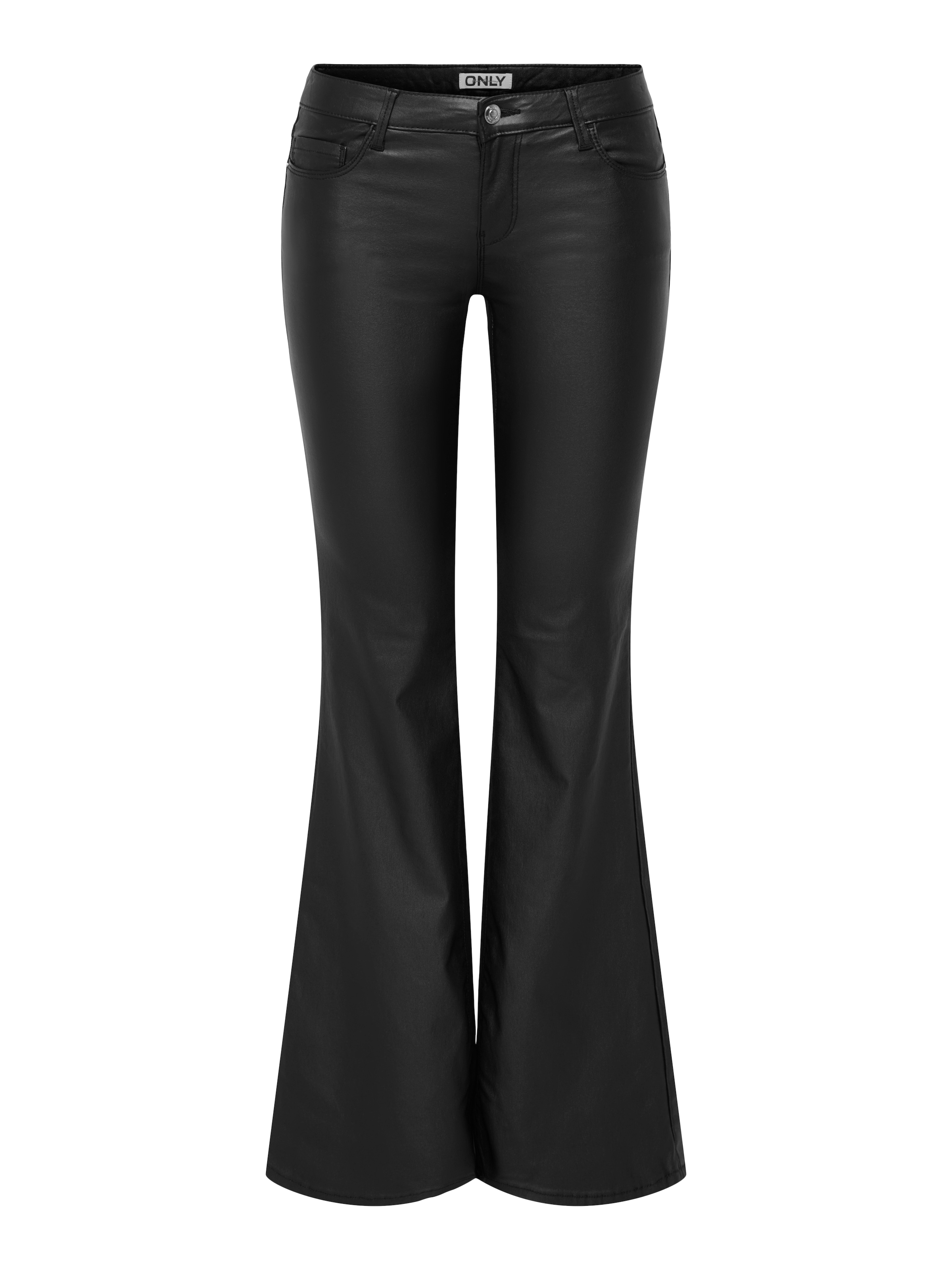 ONLY Bootcut-Jeans »ONLHELLA LW RETRO FLARED PANT PNT« Viskosemischung, low waist