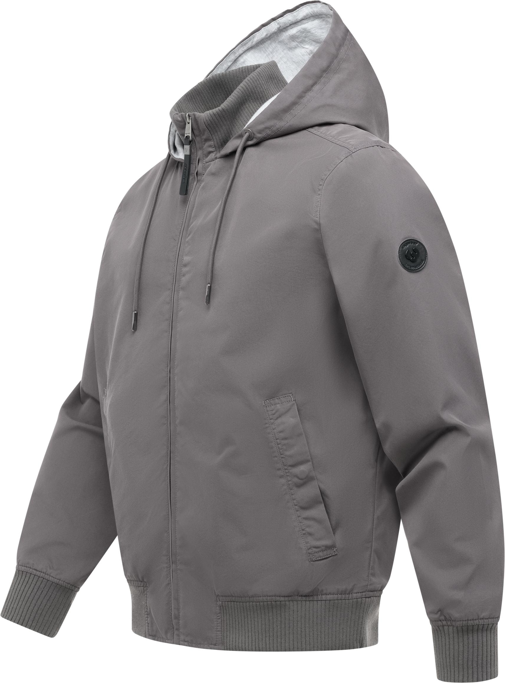 Ragwear Outdoorjacke »Crusien Hood YOUMODO« mit Kapuze Leichte Übergangsjacke mit Kapuze