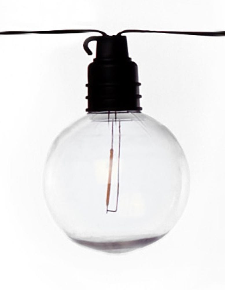 LUXFORM LED-Lichterkette "Luxform Solar Samos", Flammen 1 Stk., Gesamtlänge 3,8mtransparent, Lichterketten, LED-Lichterkette, Solarenergie, IP44