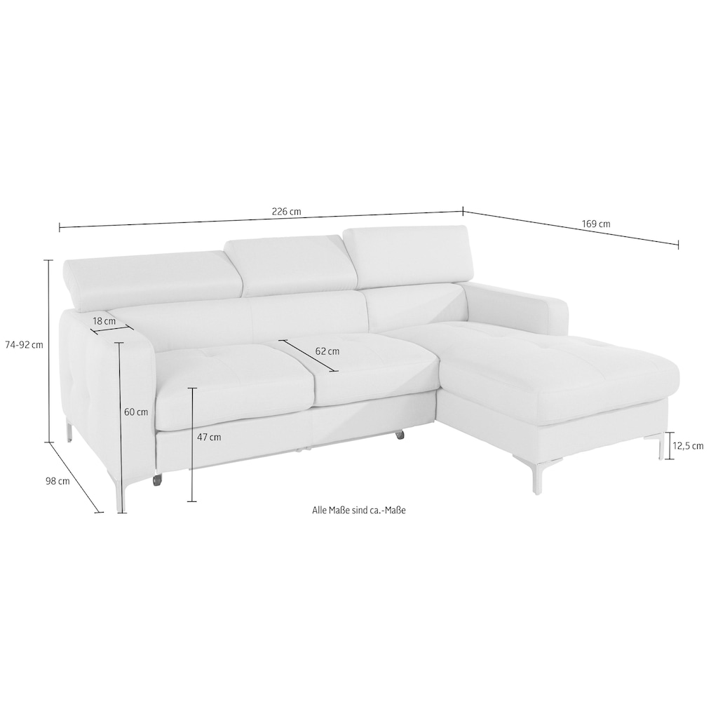 COTTA Ecksofa »Sammy«