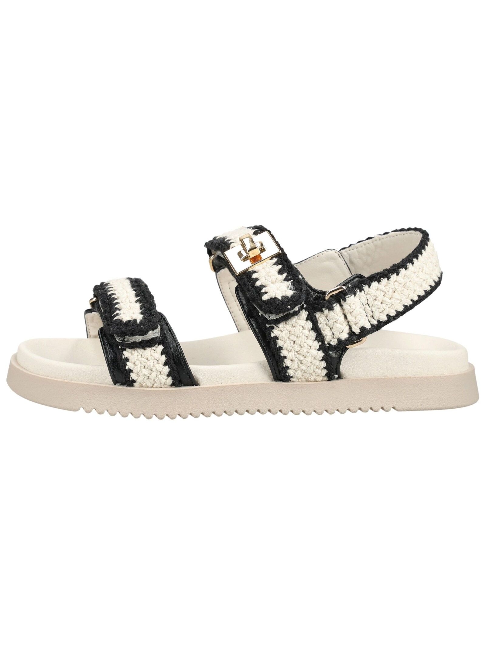 STEVE MADDEN Riemchensandale »STEVE MADDEN Sandalen Textil«
