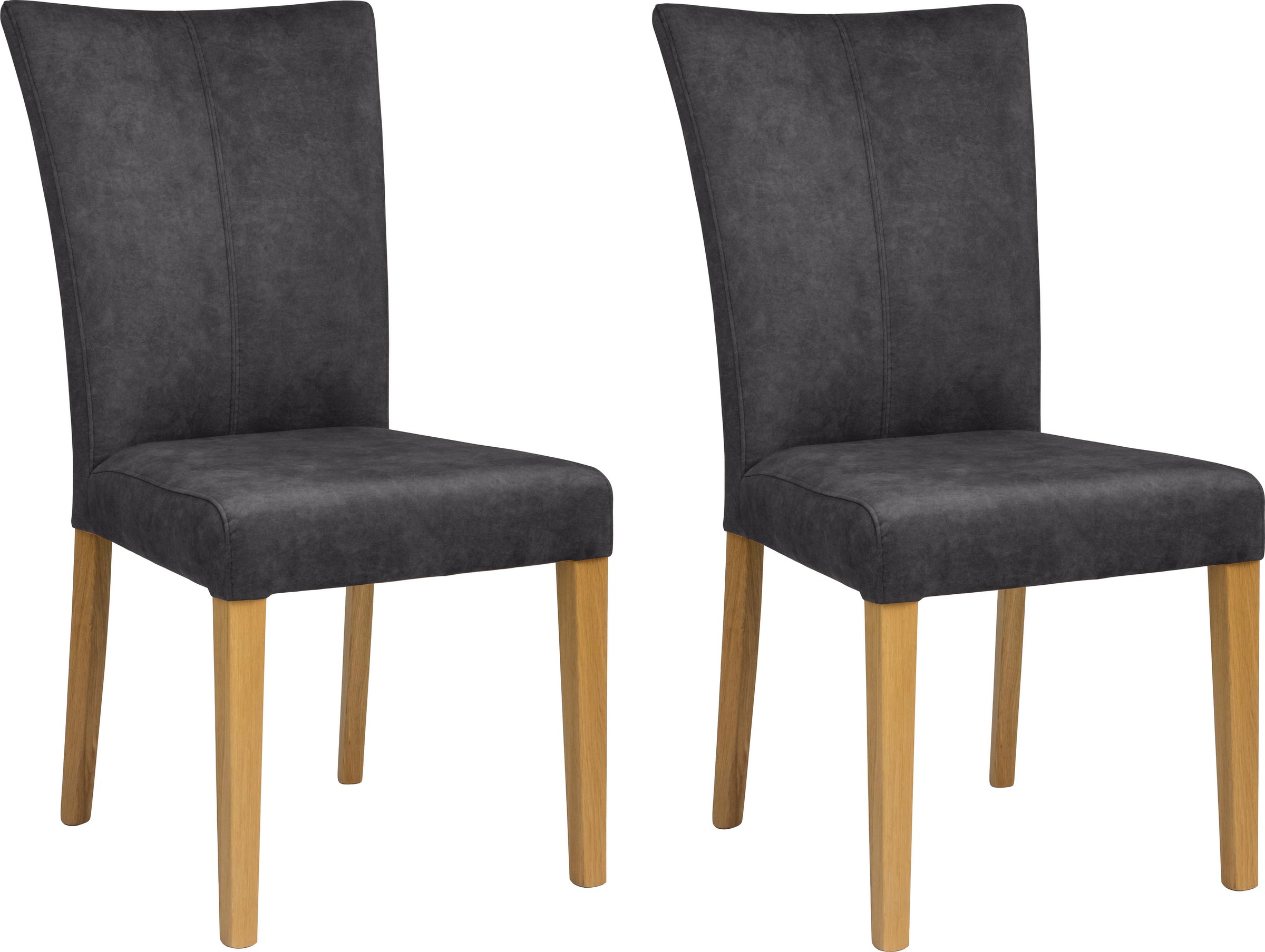 Home affaire Esszimmerstuhl "Aspen Polsterstuhl" (Set) 2 Stk. Samtvelours M günstig online kaufen