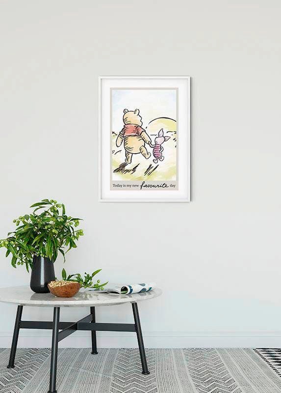Komar Poster St.), Pooh Today«, BAUR | Wohnzimmer »Winnie Schlafzimmer, (1 Kinderzimmer, Disney