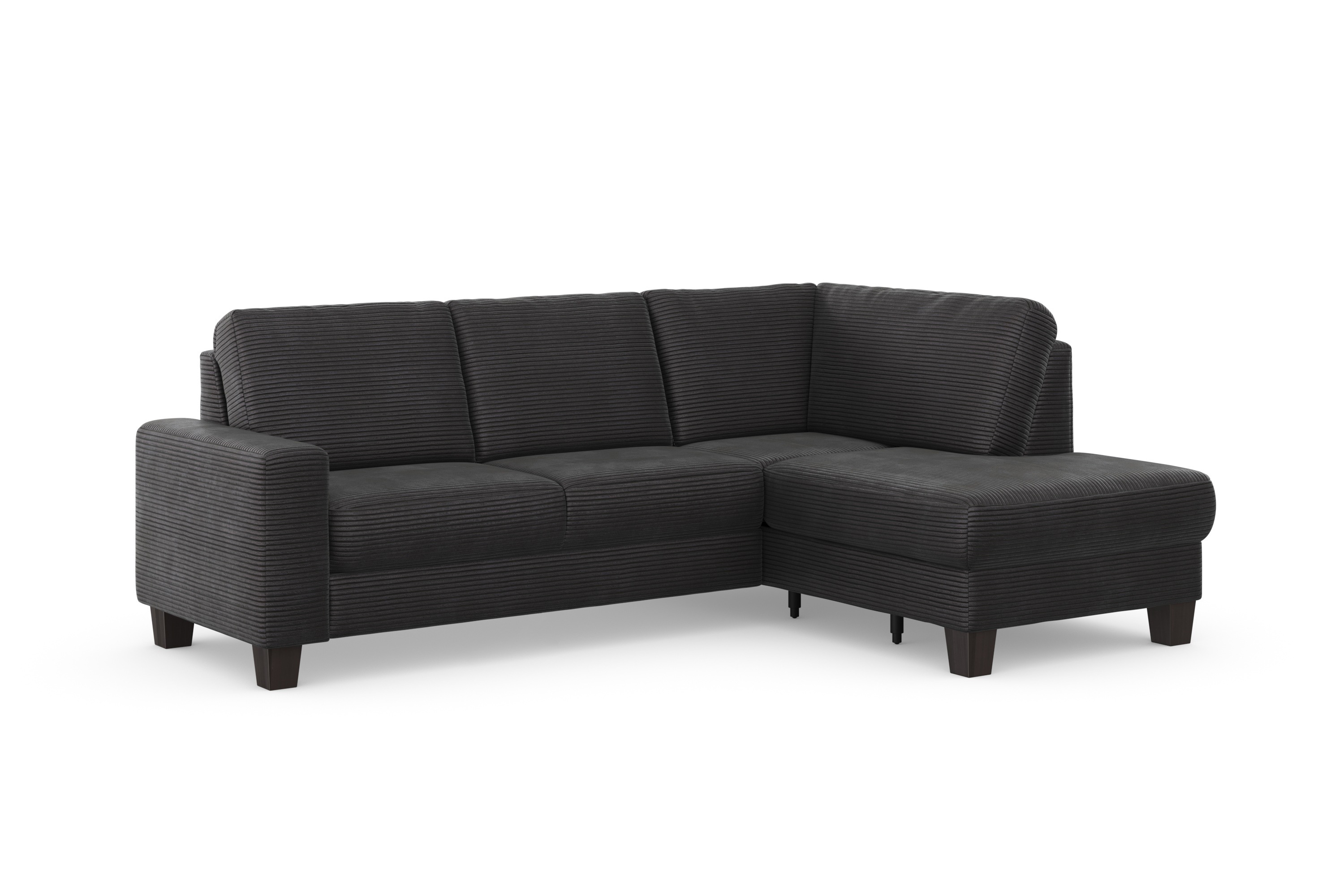 Thumbnail - Home affaire Ecksofa "Summer L-Form" mit Ottomane, mit oder ohne Bettfunktion und Bettkasten, Cord-Bezug