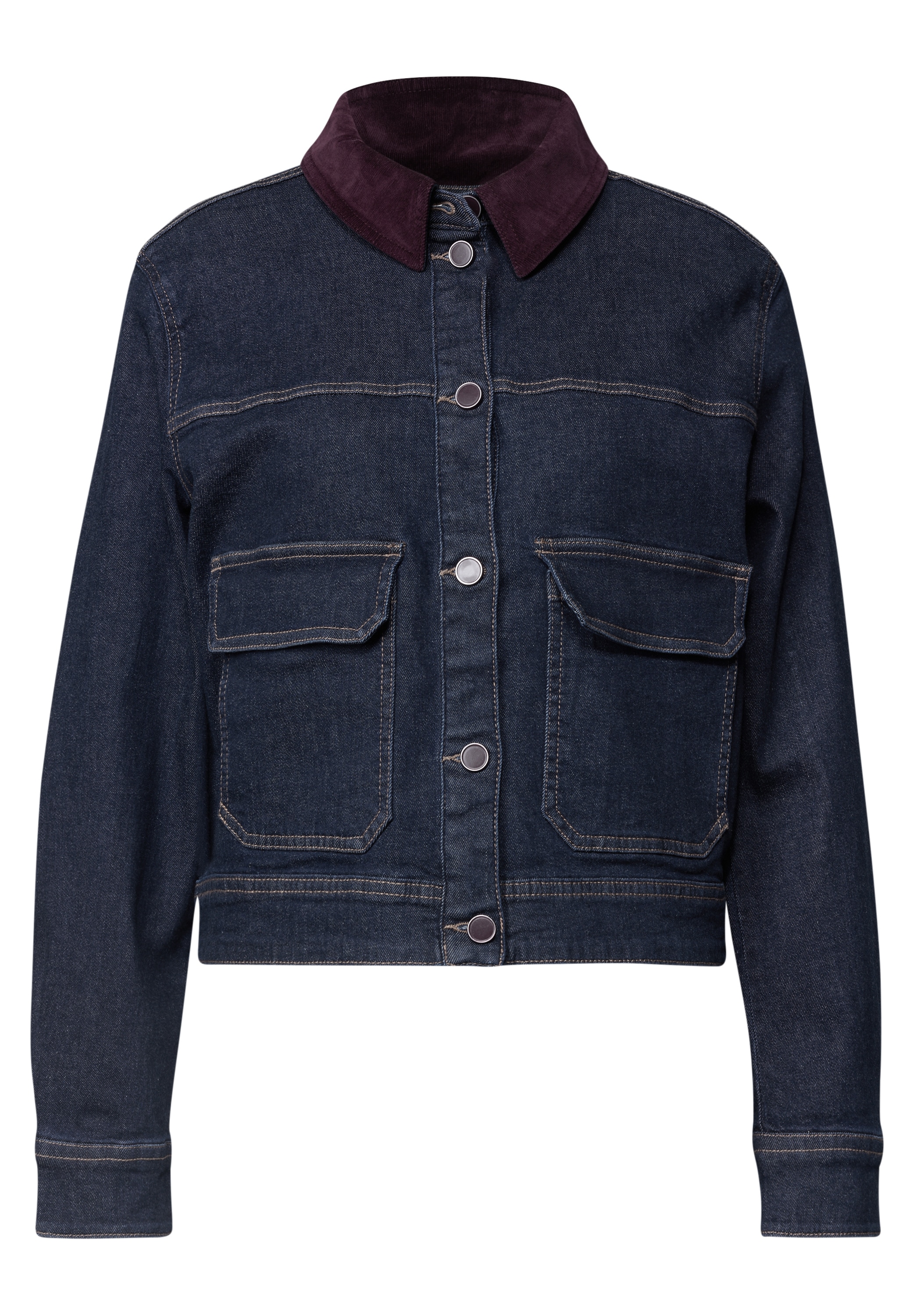 STREET ONE Kurzjacke ohne Kapuze mit aufgenähten Taschen
