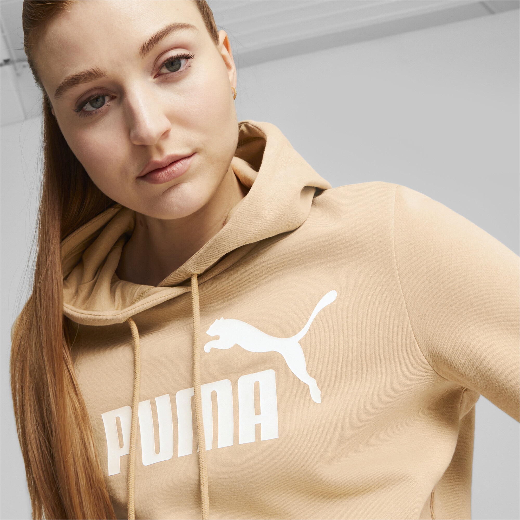 PUMA Sweatkleid »Essentials Logo Kapuzenkleid Damen«