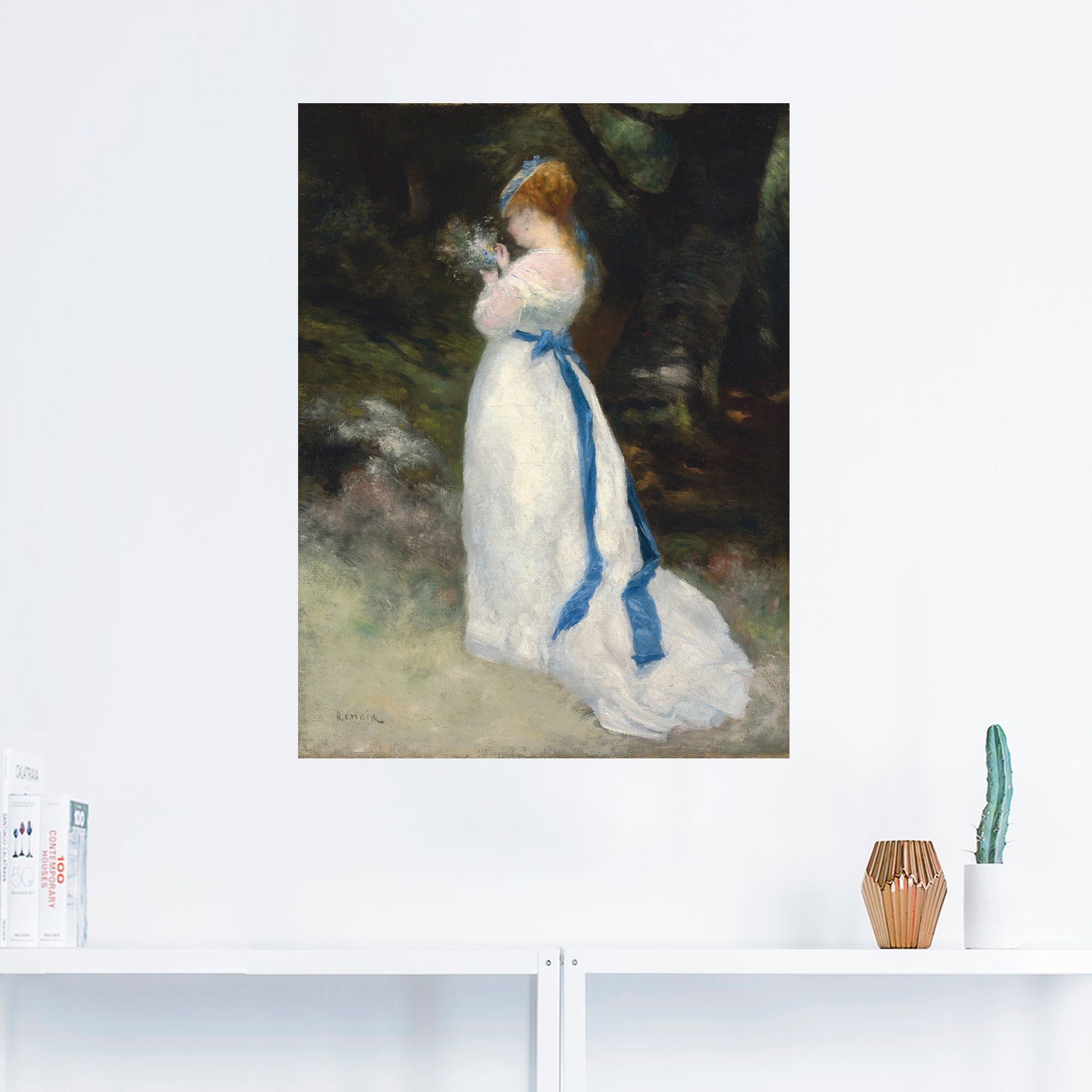 Artland Wandbild »Portrait von Lise«, Frau, (1 St.), als Leinwandbild,  Wandaufkleber oder Poster in versch. Größen kaufen | BAUR