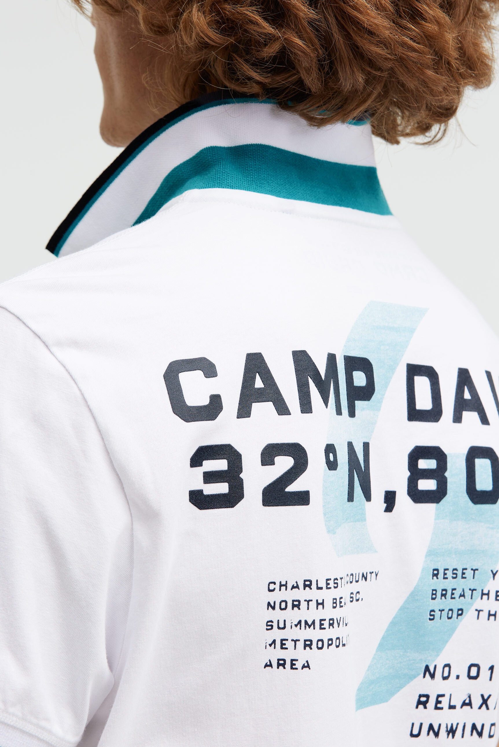 CAMP DAVID Poloshirt aus Baumwolle