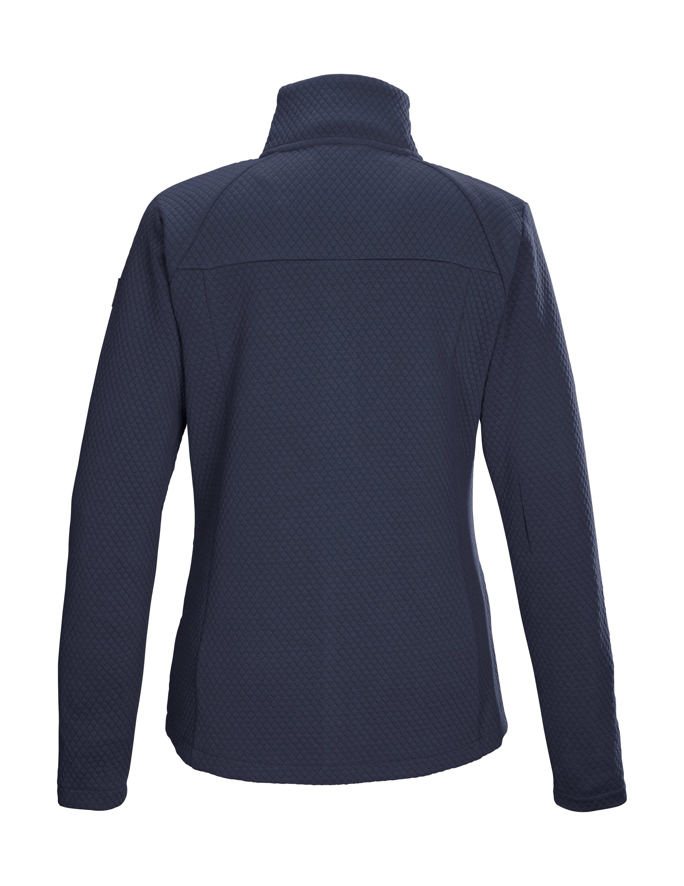 Killtec Strickjacke »KOW 2 WMN FLX JCKT«, Damen Powerstretchjacke mit 2-Wege-Stretch und Kinnschutz.