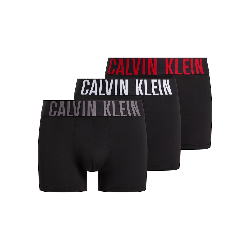 Calvin Klein Underwear Trunk »TRUNK 3PK«, (Packung, 3 St., 3er), mit Logobund