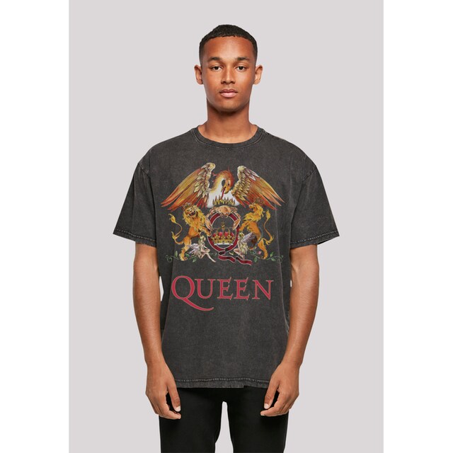 F4NT4STIC T-Shirt »Queen Classic Crest«, Print ▷ bestellen | BAUR