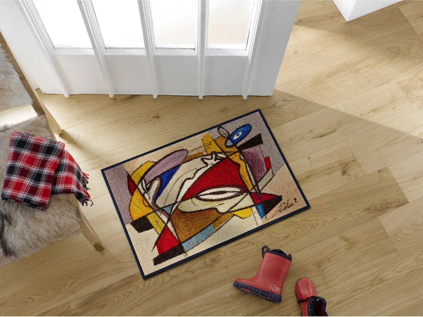 wash+dry by Kleen-Tex Fußmatte rechteckig 7 mm Höhe günstig online kaufen