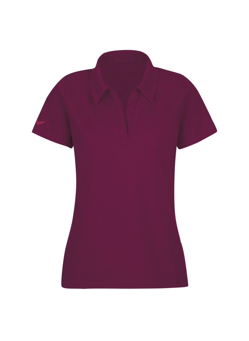 Trigema Poloshirt "TRIGEMA Poloshirt ohne Knopfleiste", (1 tlg.) günstig online kaufen