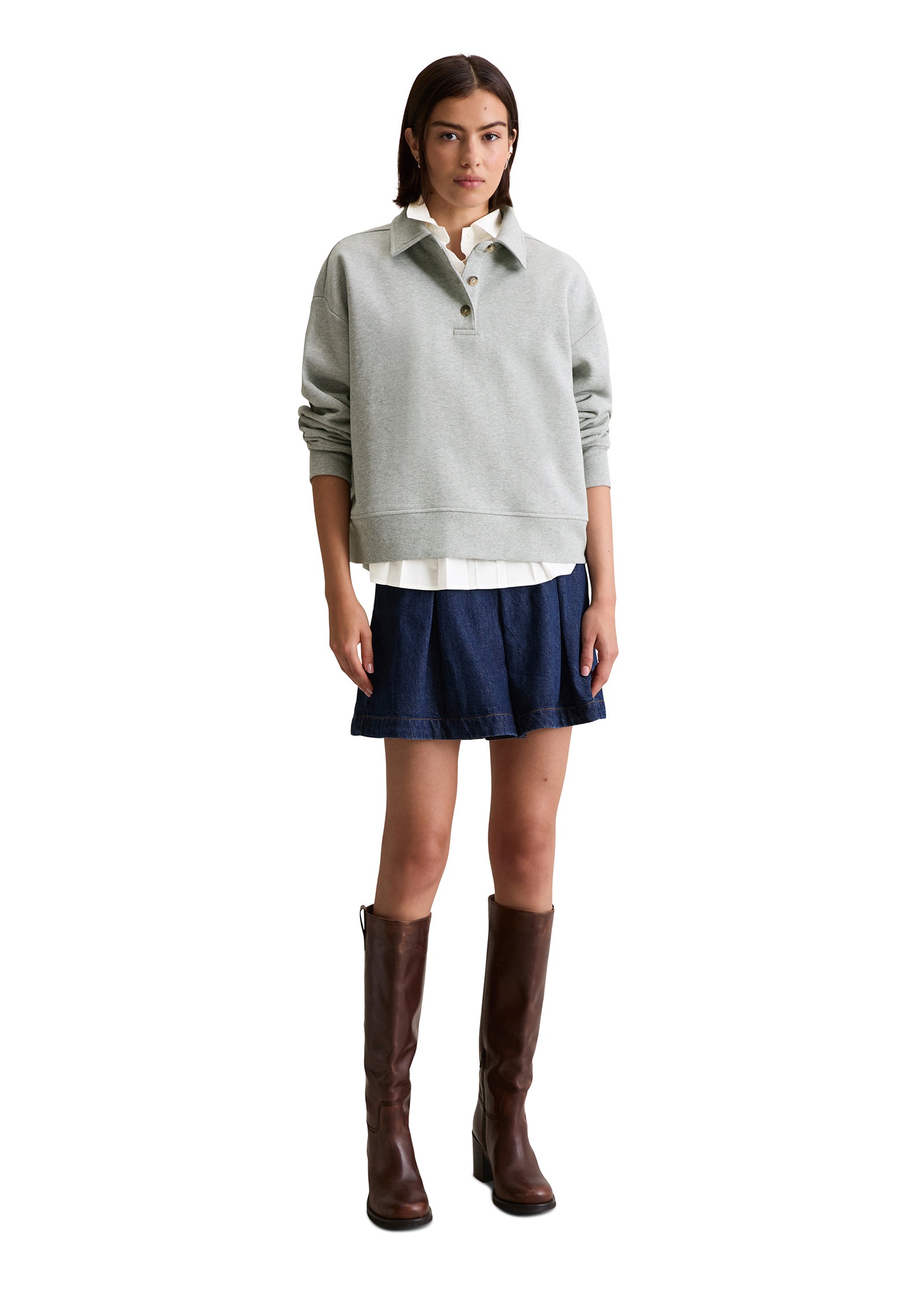 Marc O'Polo DENIM Sweatshirt »aus reiner Bio-Baumwolle«