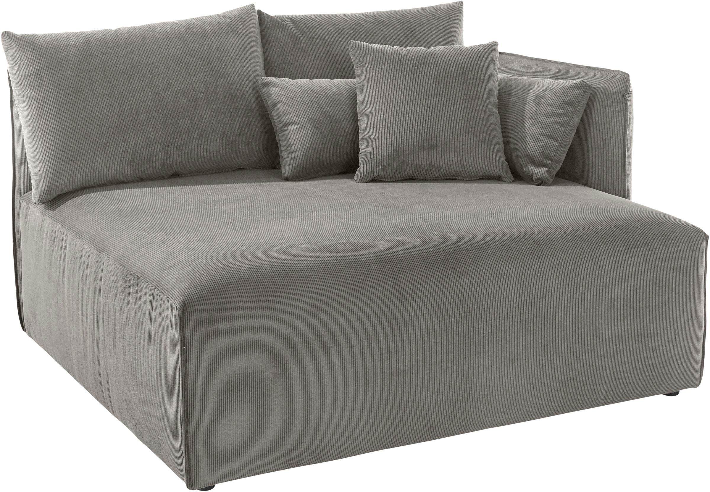 elbgestoeber Ottomane »Elbdock«, kurzes Lounge-Modul - zum Zusammenstellen, Breite 138 cm, Tiefe 128 cm