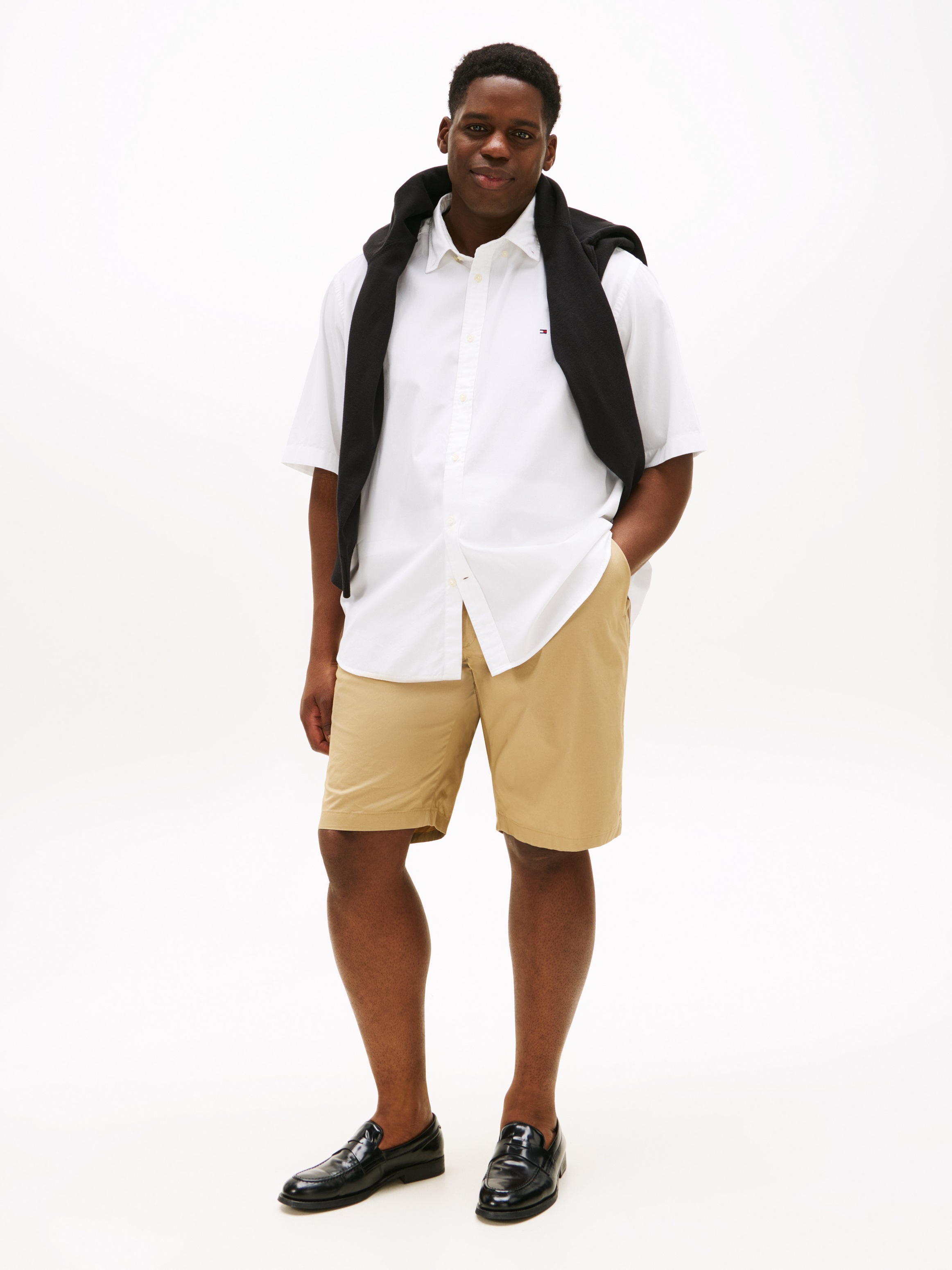 Tommy Hilfiger Big & Tall Kurzarmhemd "BT-FLEX POPLIN SOLID S/S SHIRT-B", G günstig online kaufen