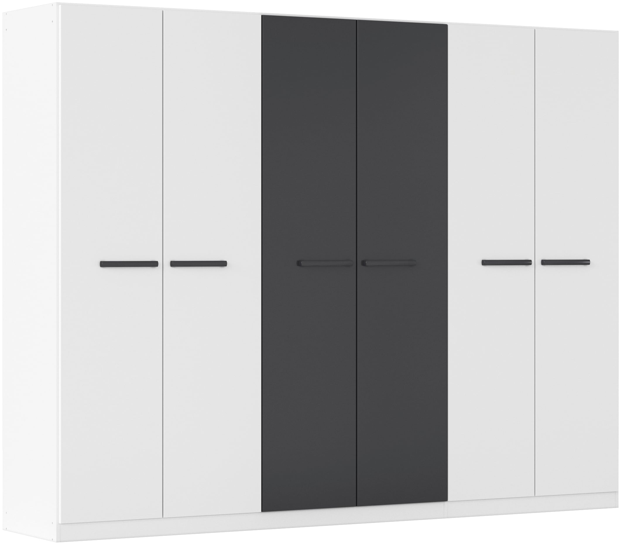 OTTO home Kleiderschrank "Mehrzweckschrank Aktenschrank Möbel Mietswohnung Schlafzimmer MODI" erhältlich in Breiten 91/136/181/226/271 cm, Höhe 210 cm, in angesagten Farbkombinationen, optional mit Spiegel MADE IN GERMANY