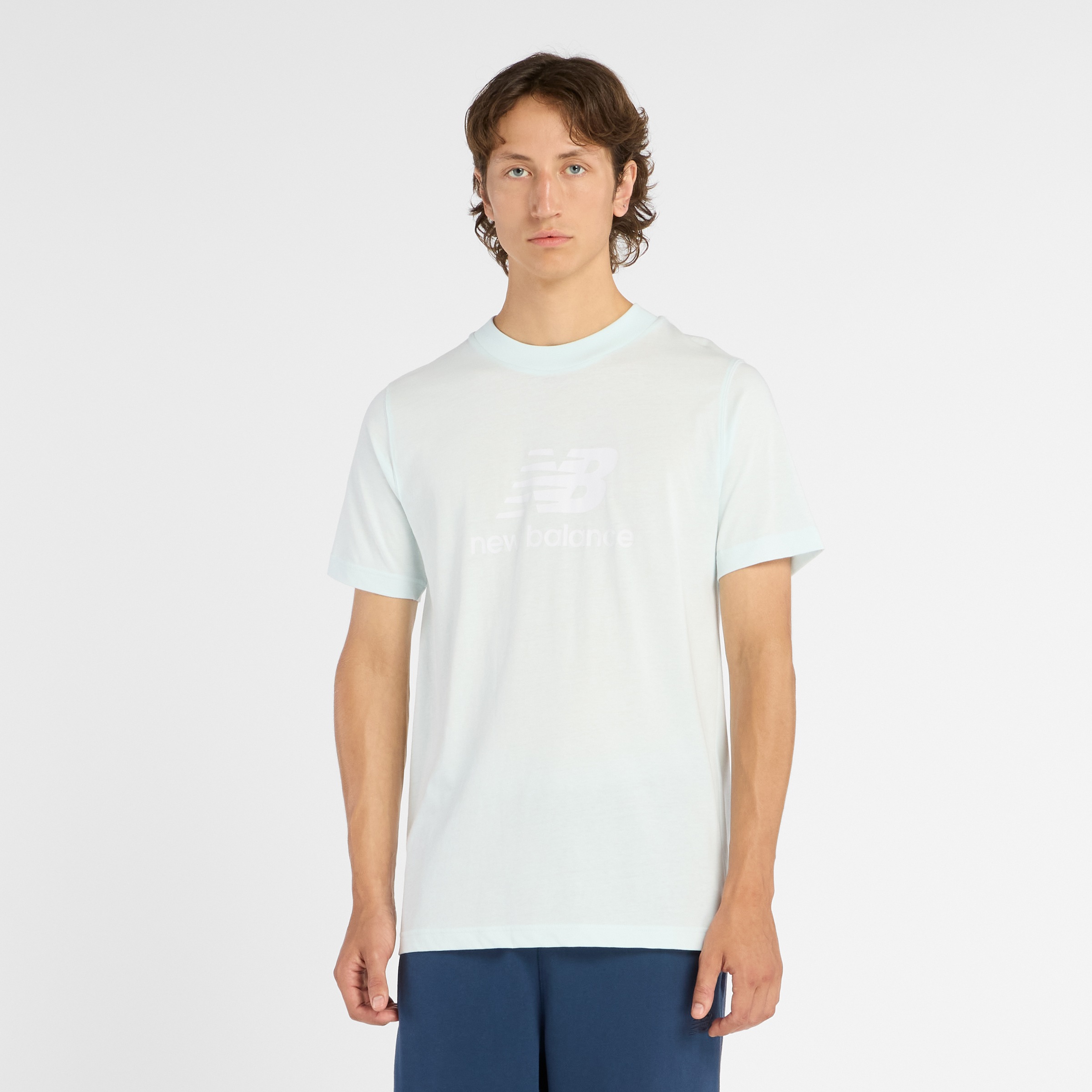 New Balance "SPORT ESSENTIALS LOGO T-SHIRT" 1 tlg. Kurzarm, Rundhalsausschn günstig online kaufen