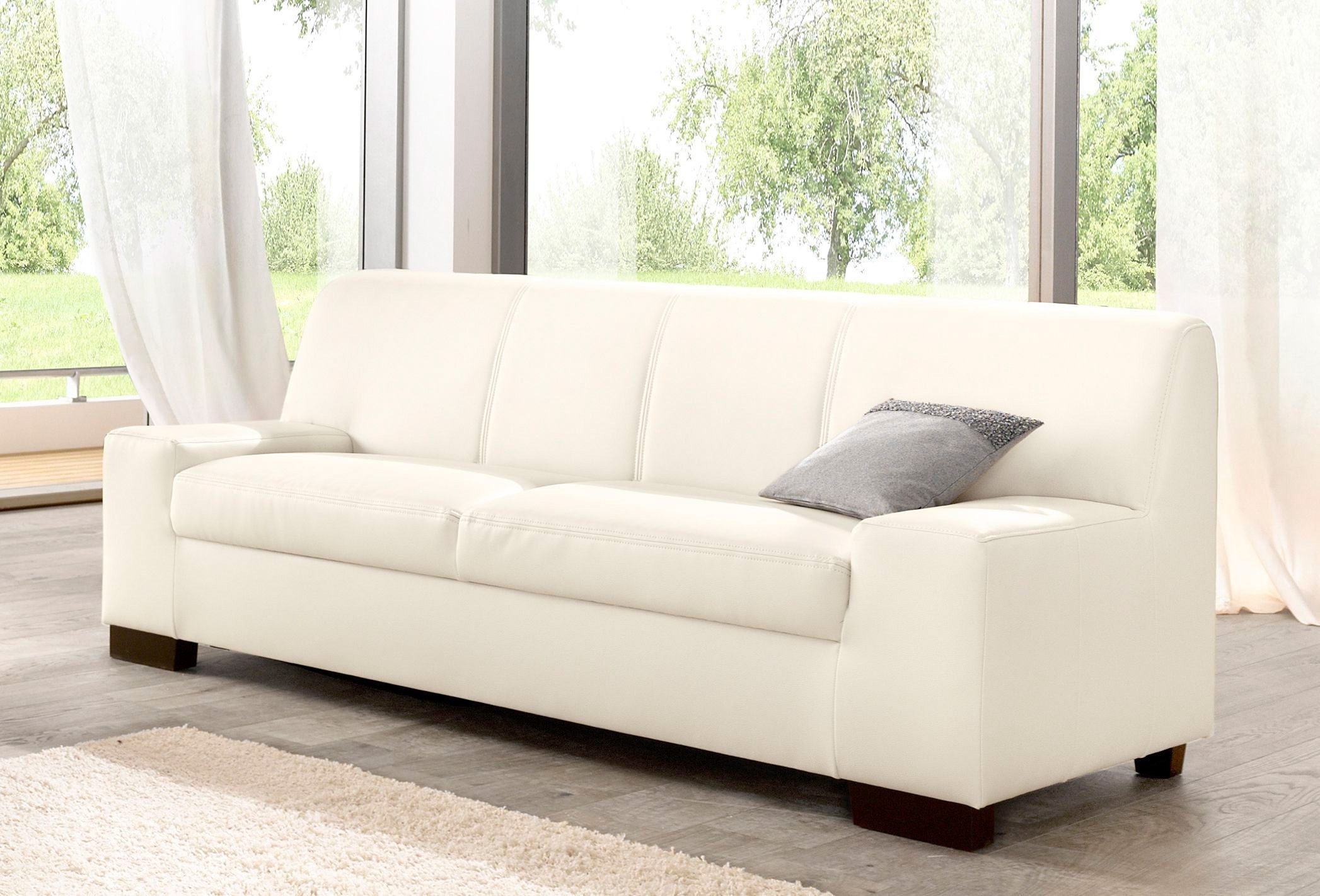 DOMO collection 3-Sitzer "Norma zeitlos, kubisch und elegant, komfortabel, günstig online kaufen