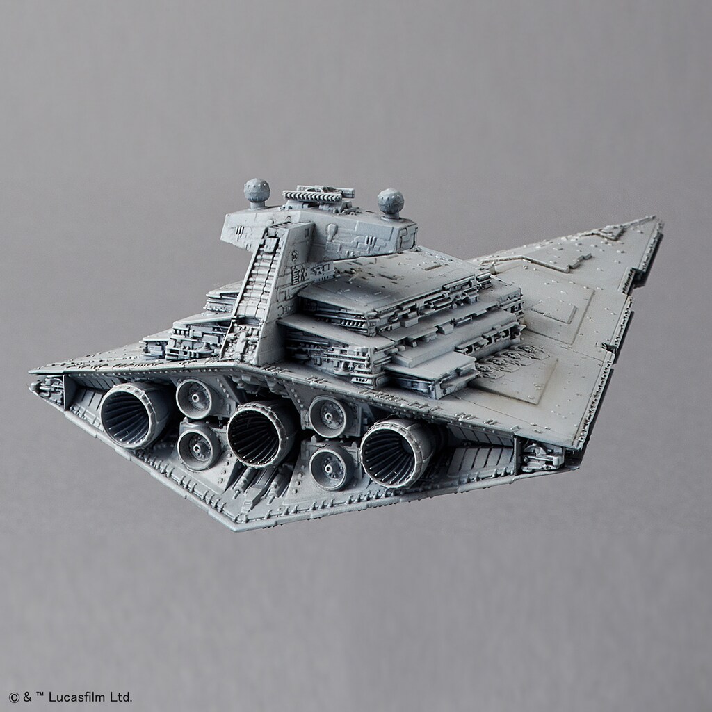 Bandai Modellbausatz »Star Wars - Death Star+Star Destroyer«, 1:2700000 und 1:14500