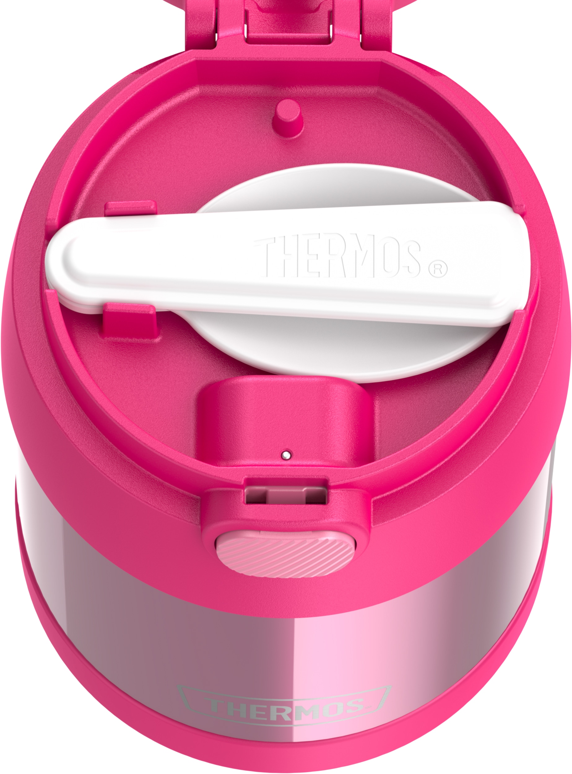 THERMOS Thermobehälter »FUNTAINER FOOD JAR, Thermobehälter für Essen, spülmaschinenfest«, (1 tlg.), 0,3l, 5h heiß & 7h kalt, dicht & auslaufsicher, mit klappbarem Löffel