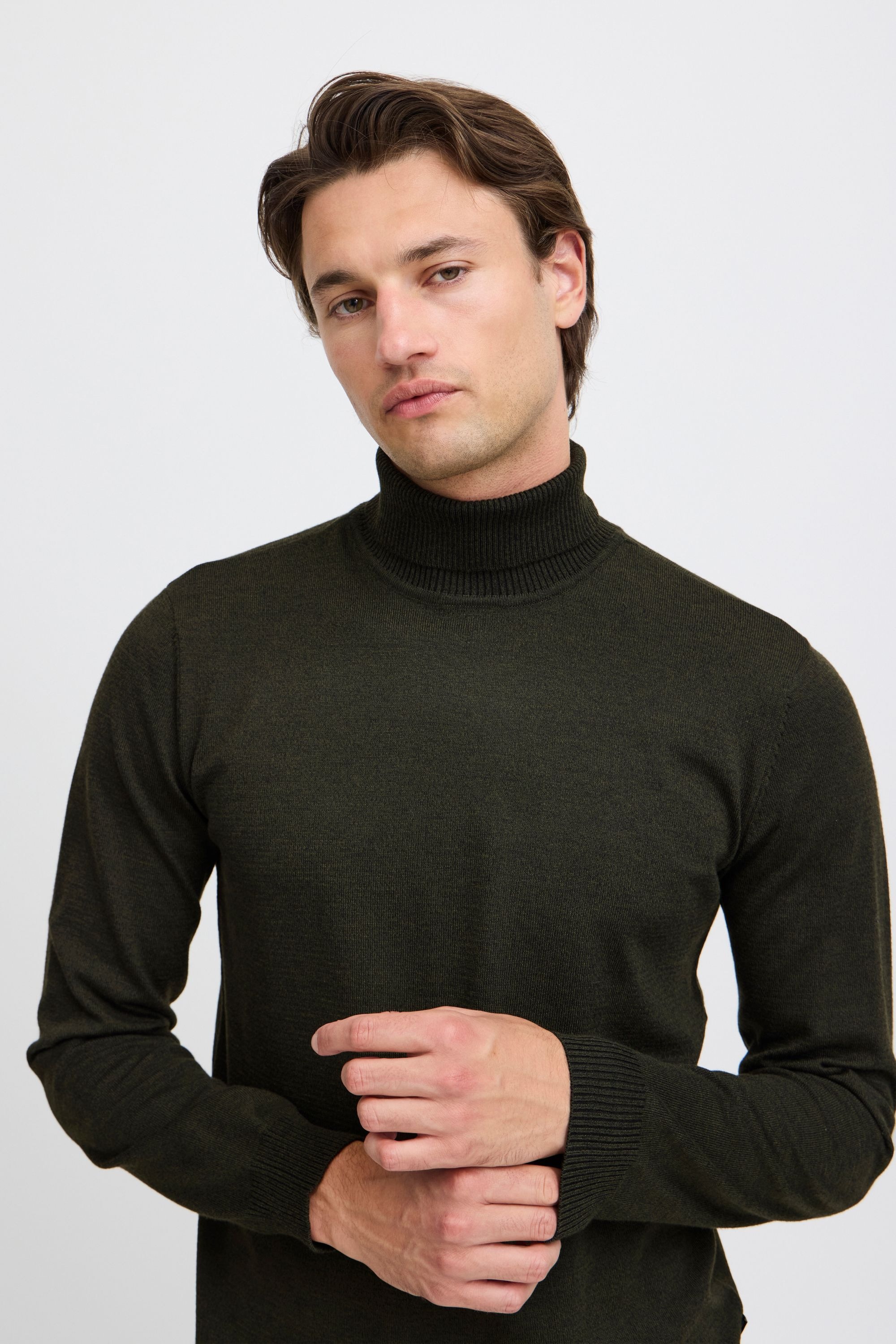 Blend Strickpullover »Strickpullover BHBRUTON roll neck knit«