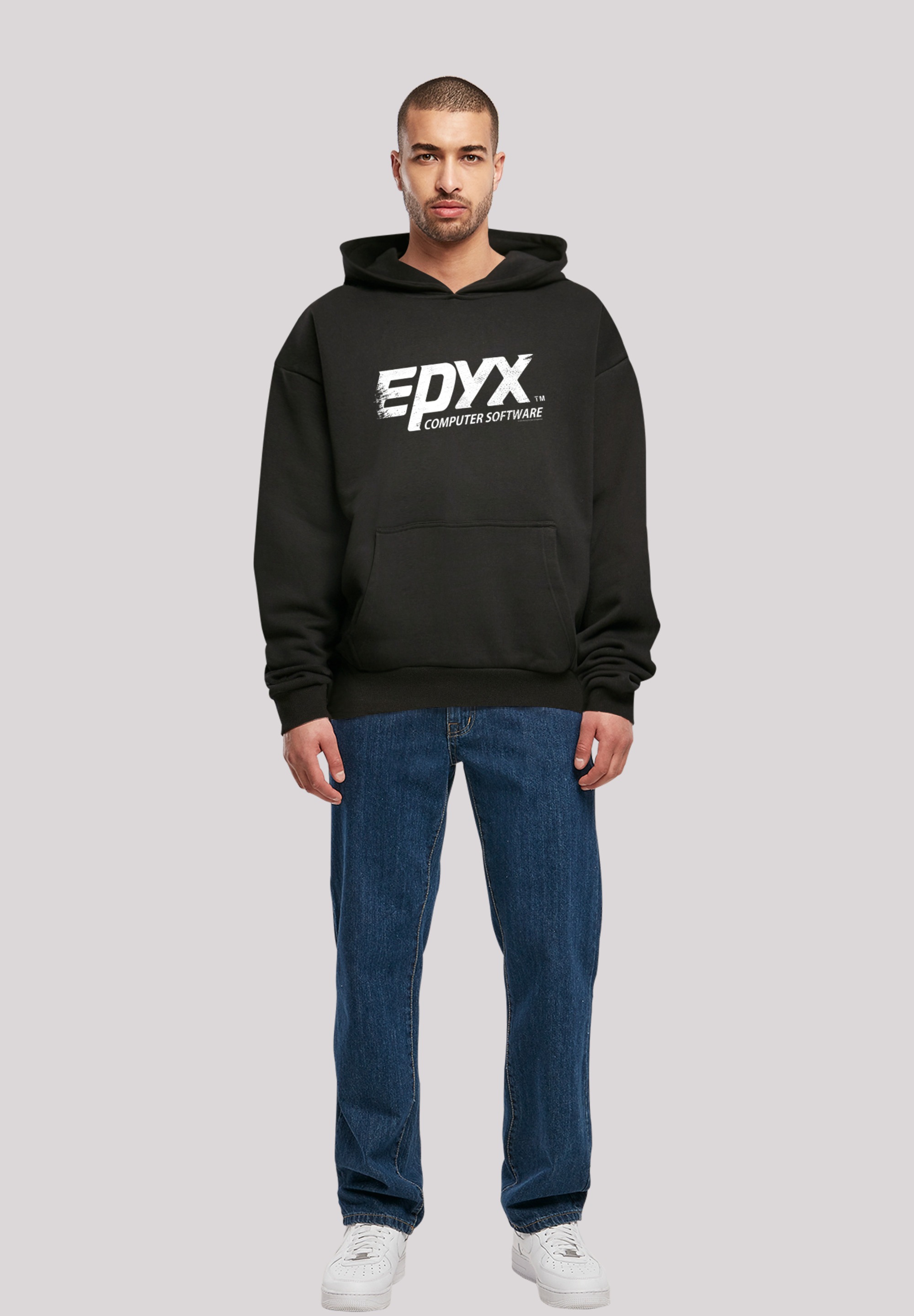 F4NT4STIC Kapuzenpullover »EPYX Computer Software Logo SEVENSQUARED«, Print