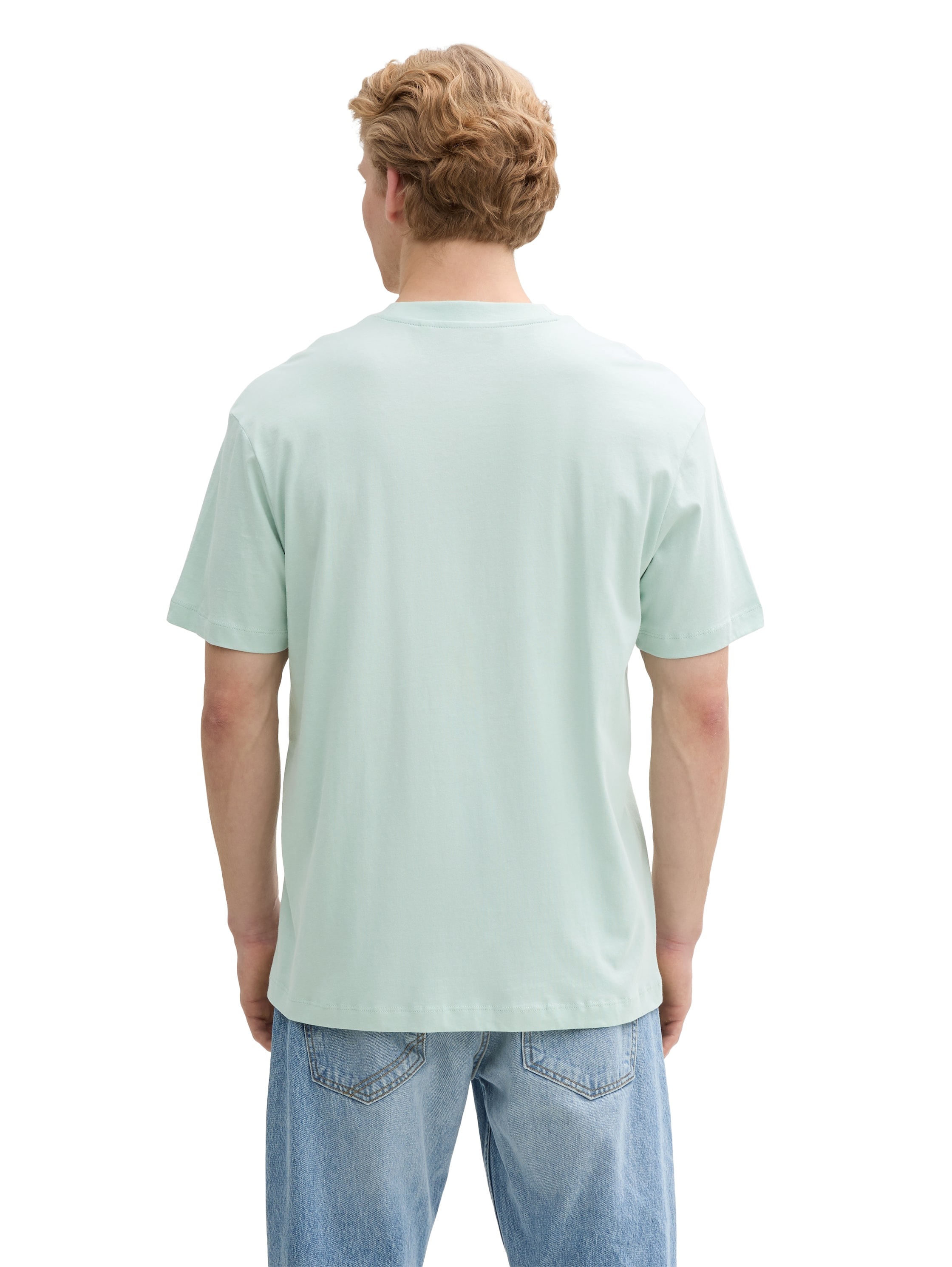 TOM TAILOR Denim T-Shirt, mit Marken-Frontprint