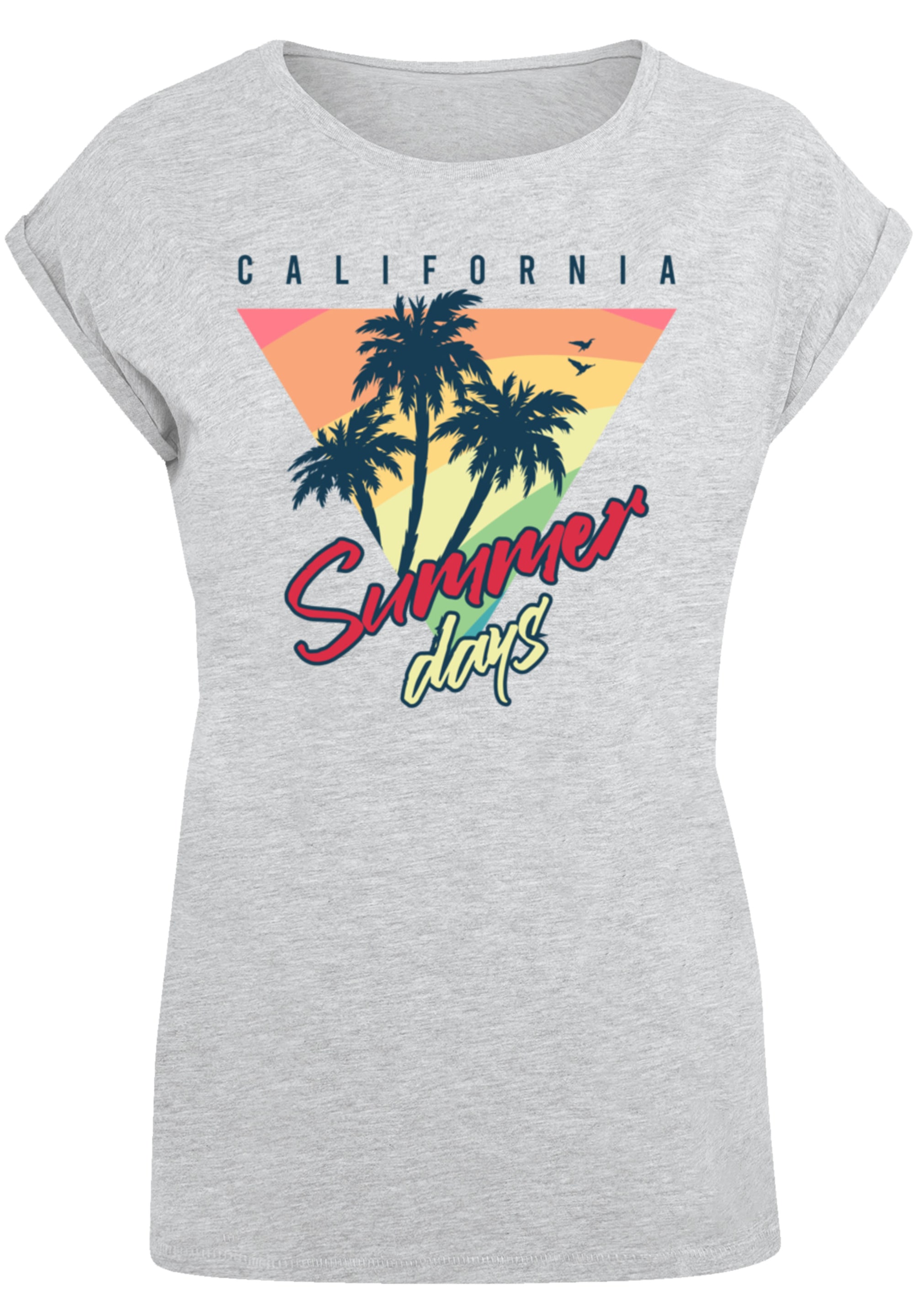 F4NT4STIC T-Shirt "California Palmen Retro", Premium Qualität günstig online kaufen