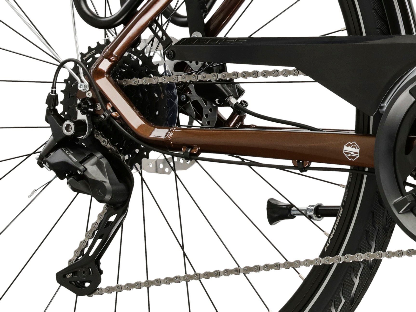 Kross Trekkingrad »Trans 5.0«, 18 Gang, Shimano, CUES U3020 Schaltwerk, Kettenschaltung