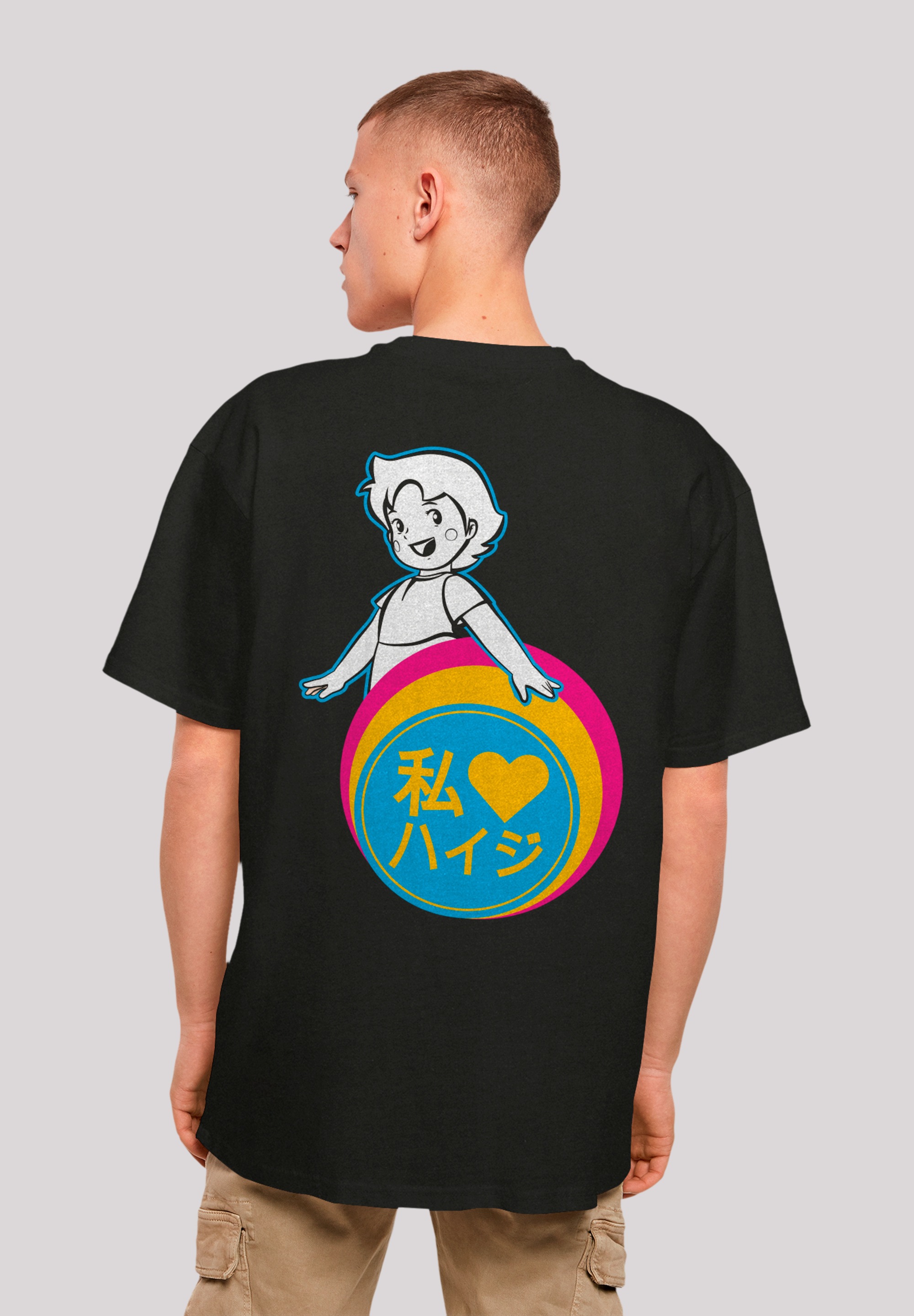 F4NT4STIC T-Shirt »Heidi Heroes of Childhood«, Nostalgie, Retro Print, Kinderserie