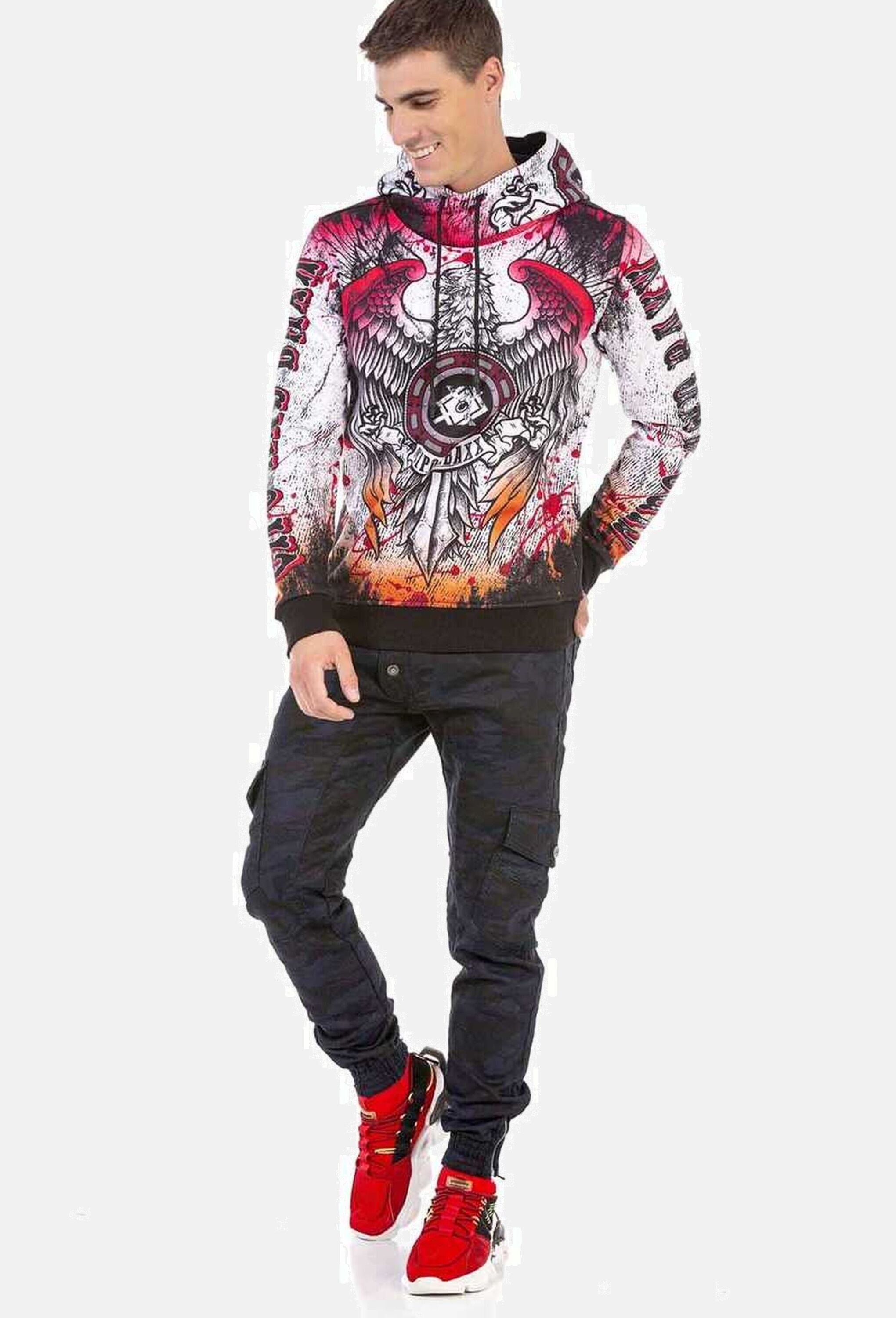 Cipo & Baxx 5-Pocket-Jeans »Cipo & Baxx Jeans« mit tollen Cargotaschen, CD690