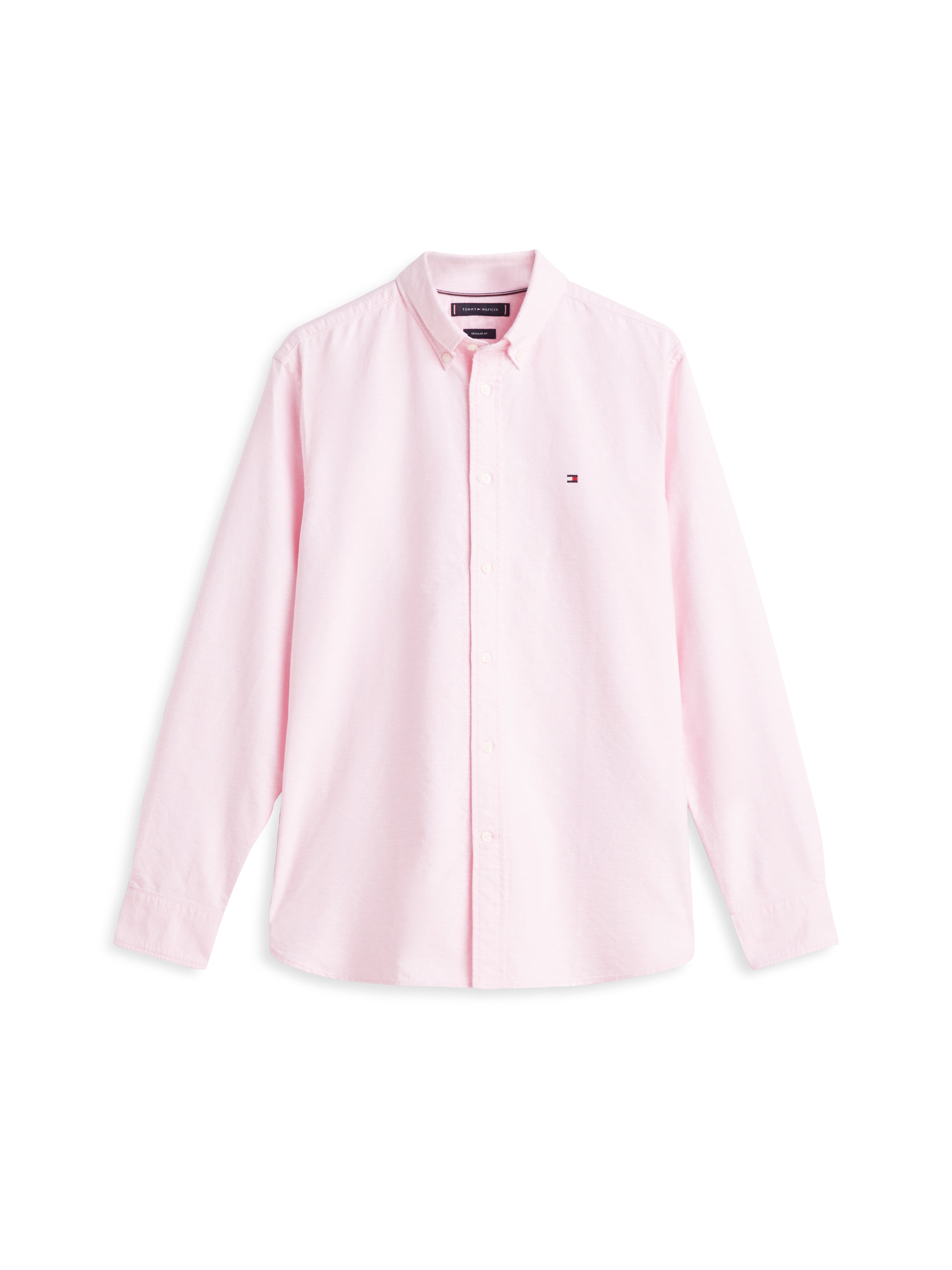 Tommy Hilfiger Langarmhemd »OXFORD DOBBY« Button-down-Kragen, regular fit, Businesshemd