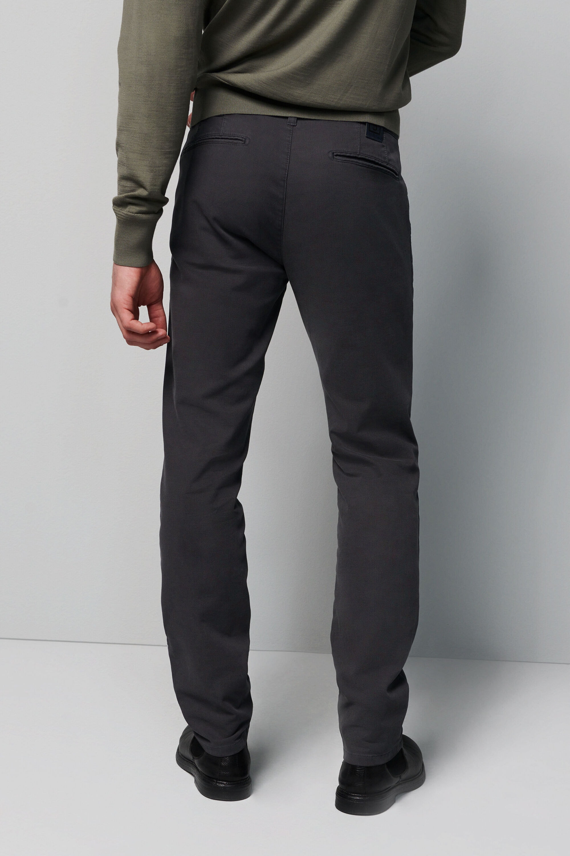 MEYER Chinos »M5 Chino«, im unifarbenem Design