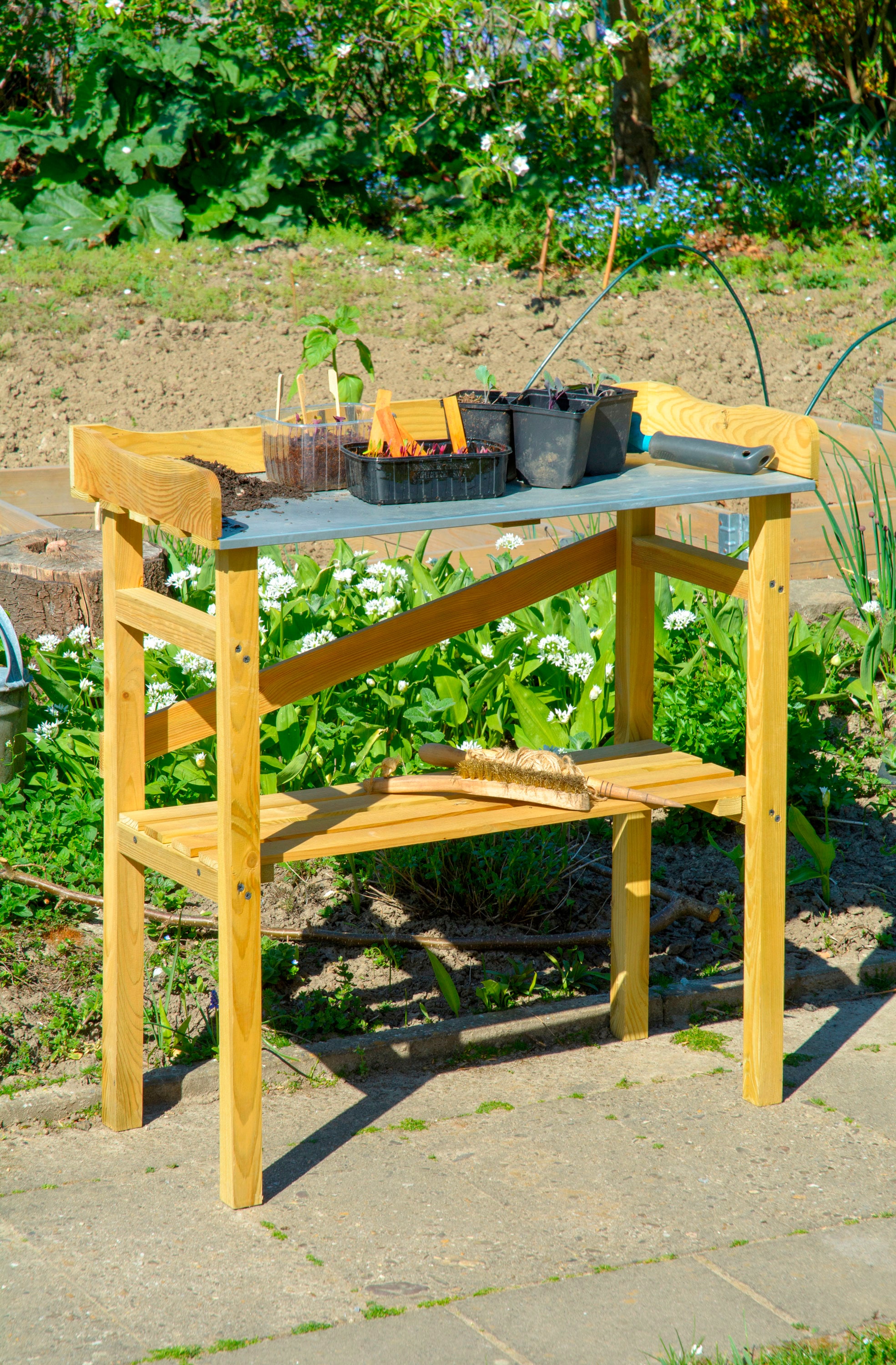 dobar Pflanztisch BxTxH: 86x40x80 cm